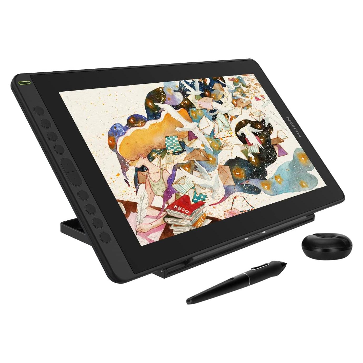 Tableta Gráfica Huion Kamvas 16 2021 15.6" Antirreflejo