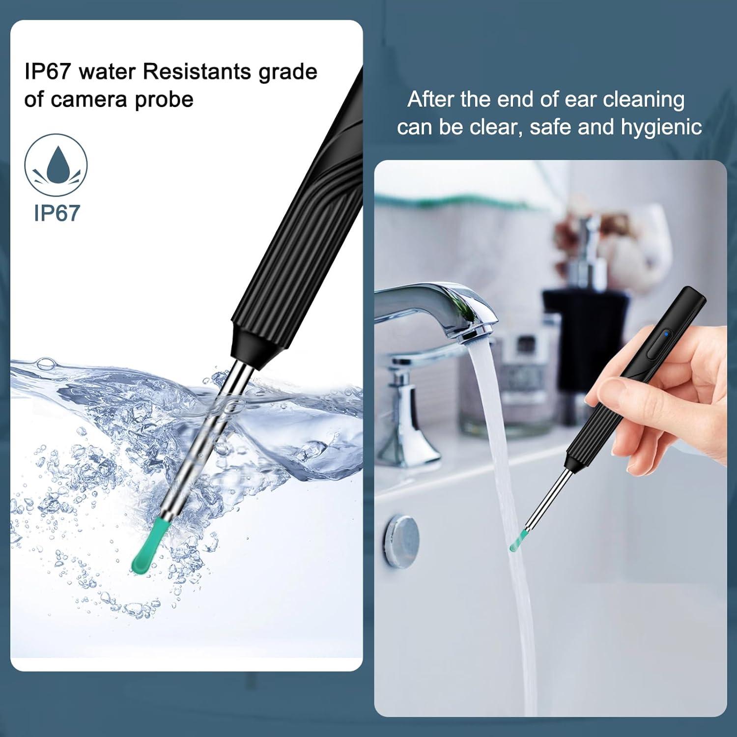 Kit de Limpieza de Oídos NE3-18 con Cámara HD 1080P