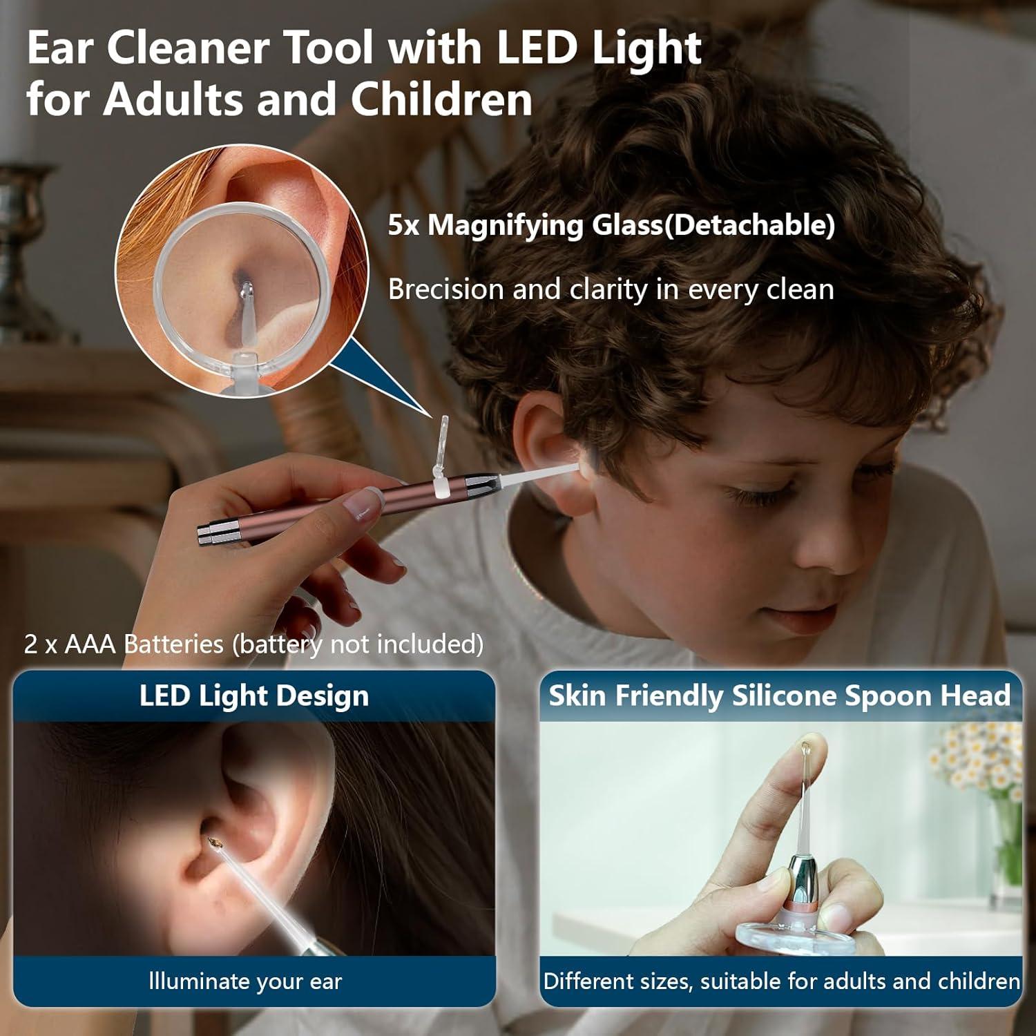 Kit de Limpieza de Oídos Lingtoud 26 Piezas Azul