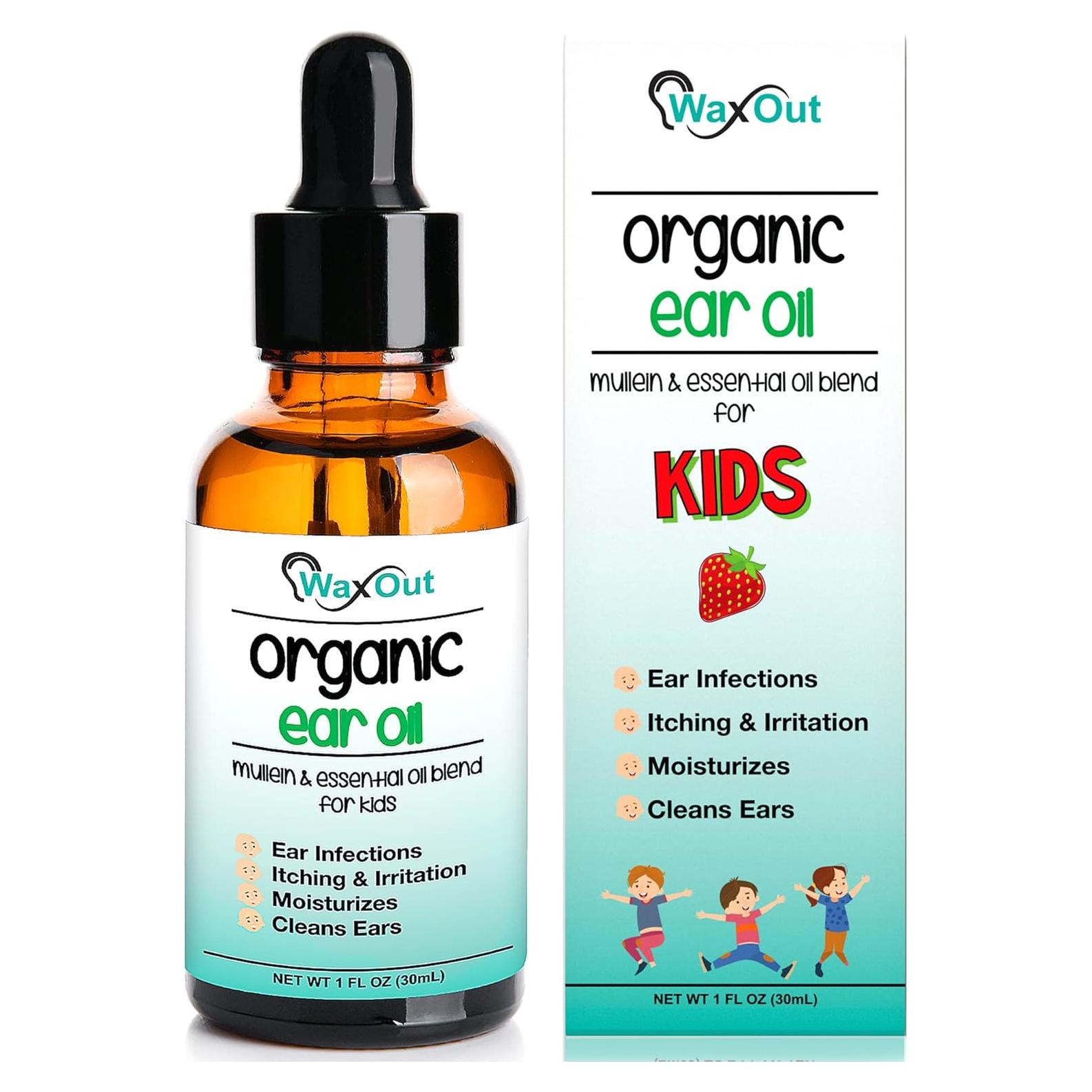 Aceite limpiador de cera de malva WaxOut para niños 81g