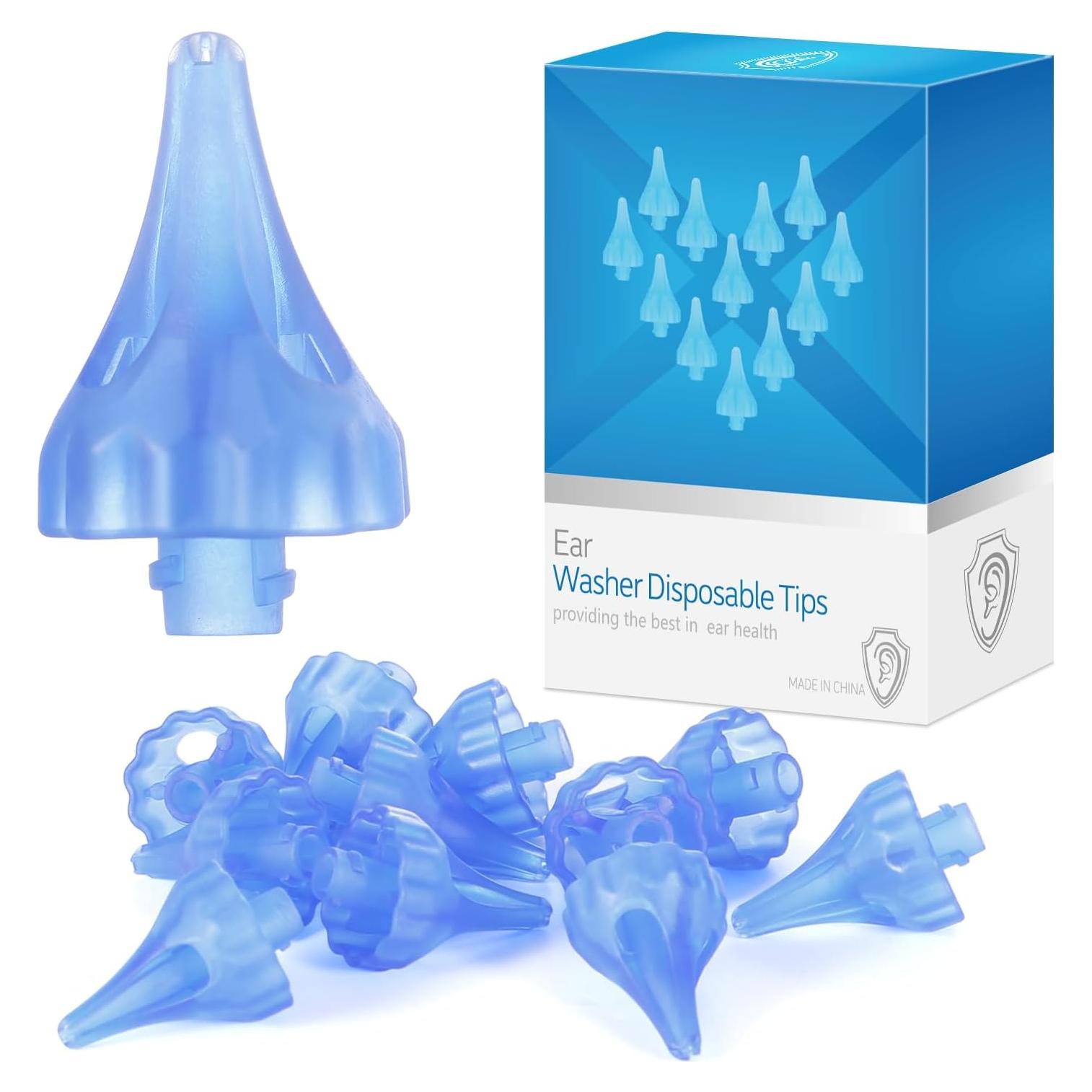 Puntas desechables para lavado de oídos Melonsun - 12 Piezas