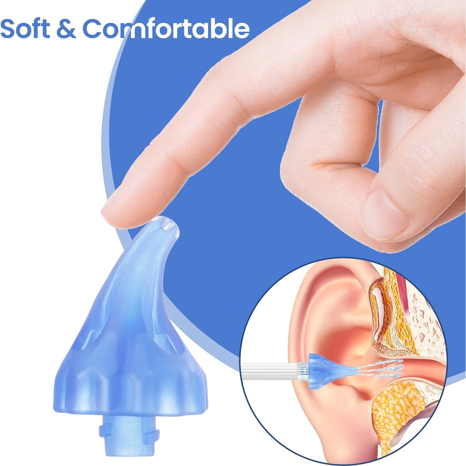 Puntas desechables para lavado de oídos Melonsun - 12 Piezas