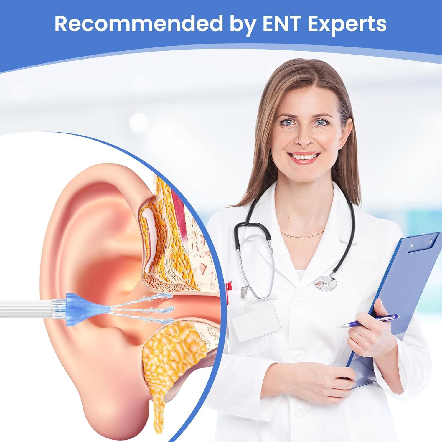 Puntas desechables para lavado de oídos Melonsun - 12 Piezas
