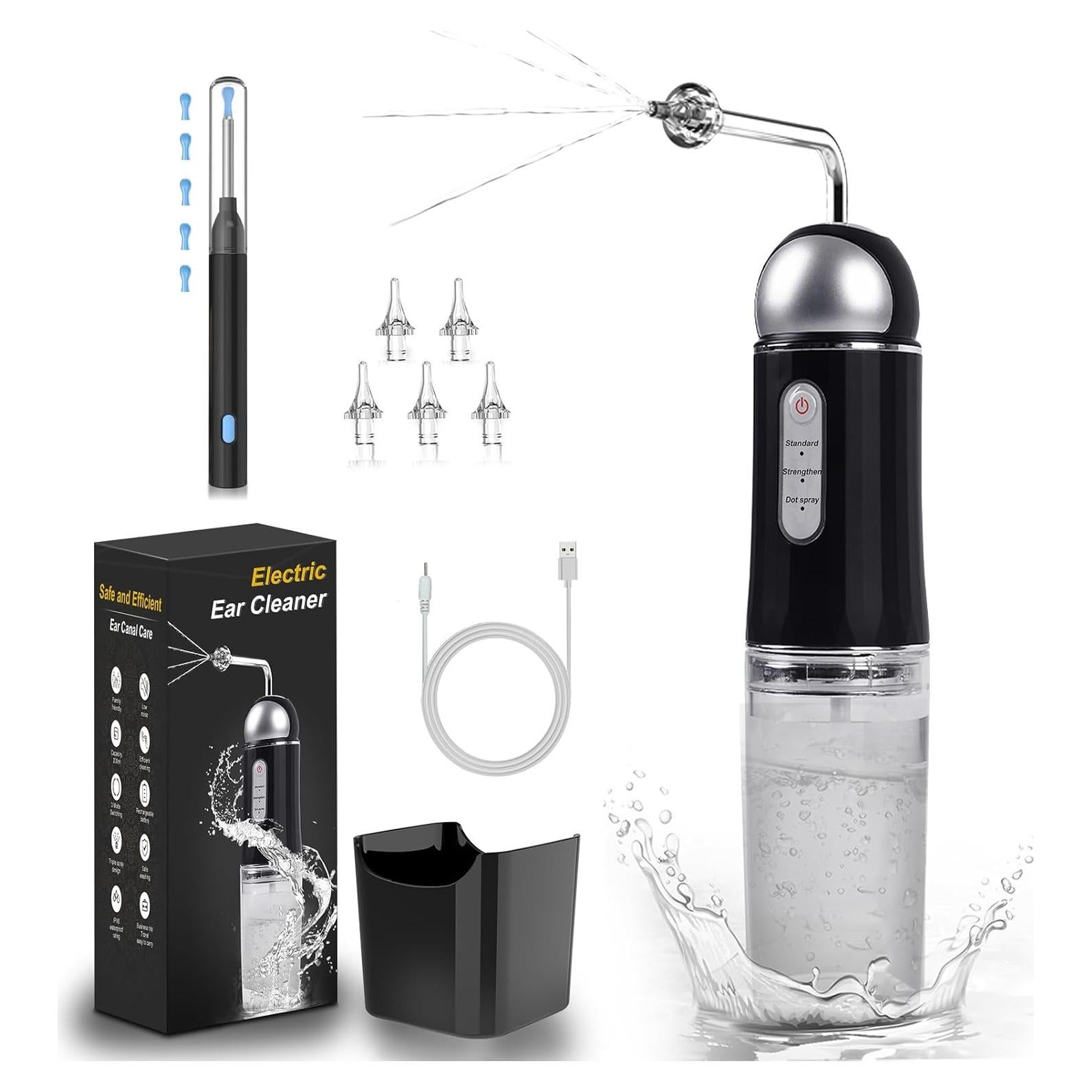 Limpiador de Oídos Eléctrico Lingtoud con Cámara HD 2 Pzs