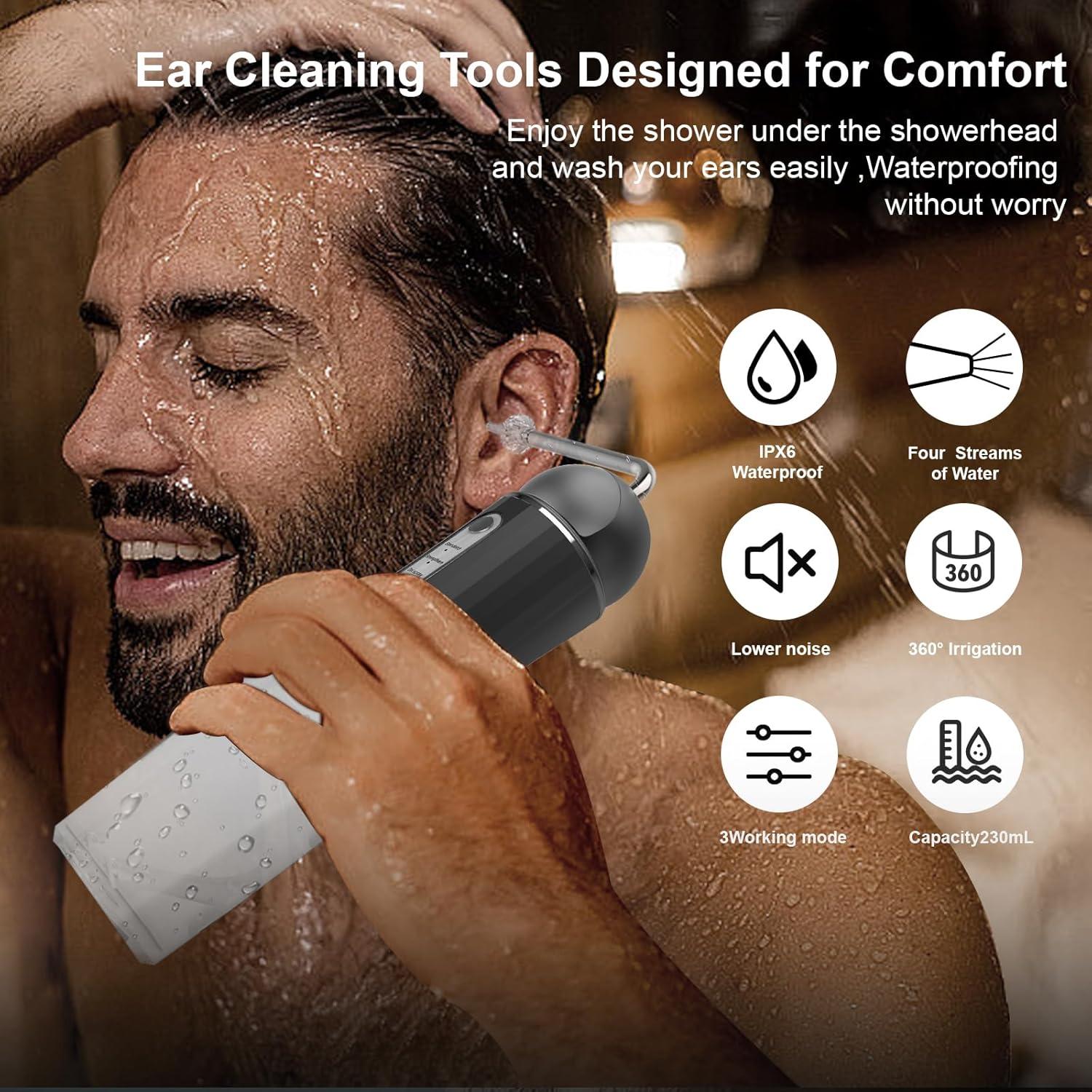 Limpiador de Oídos Eléctrico Lingtoud con Cámara HD 2 Pzs