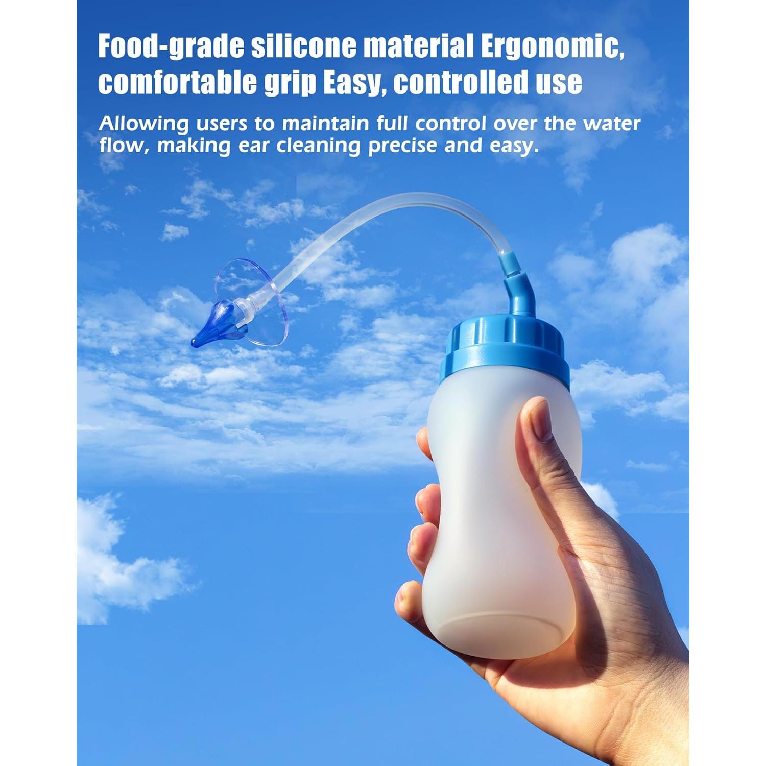 Kit de Eliminación de Cerumen MAOEVER Azul, Limpieza Suave