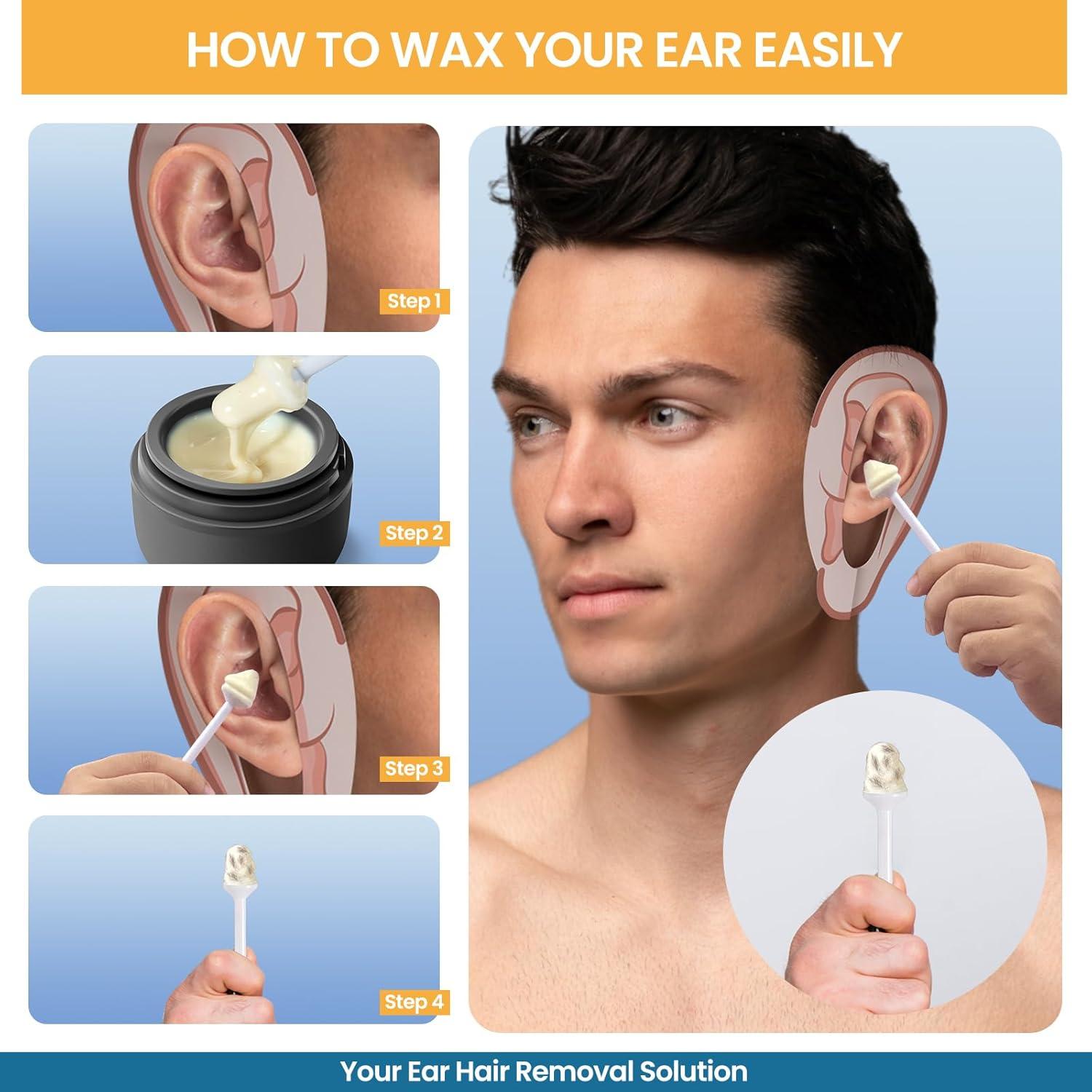 Kit de Cera para Oídos y Nariz SUERBEATY 100g Indoloro