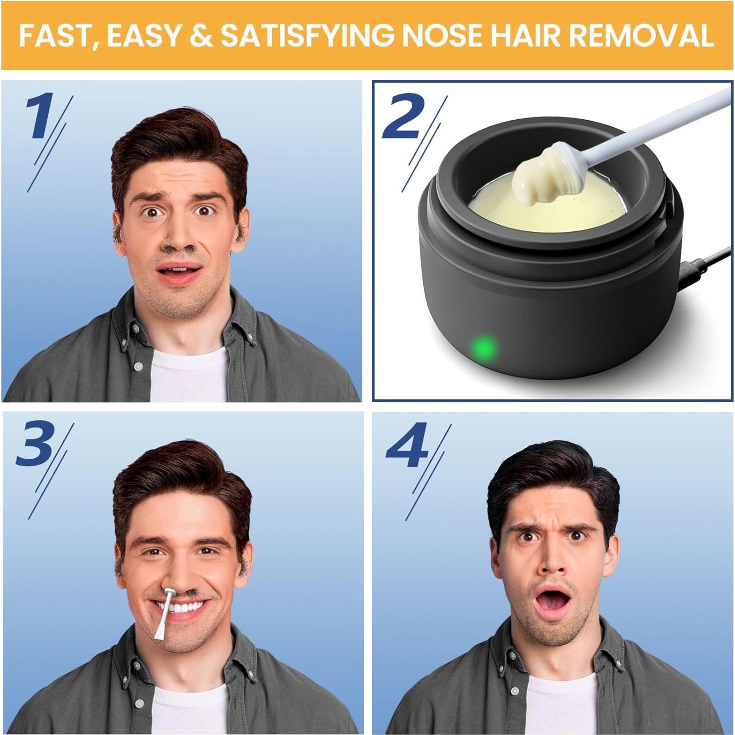 Kit de Cera para Oídos y Nariz SUERBEATY 100g Indoloro