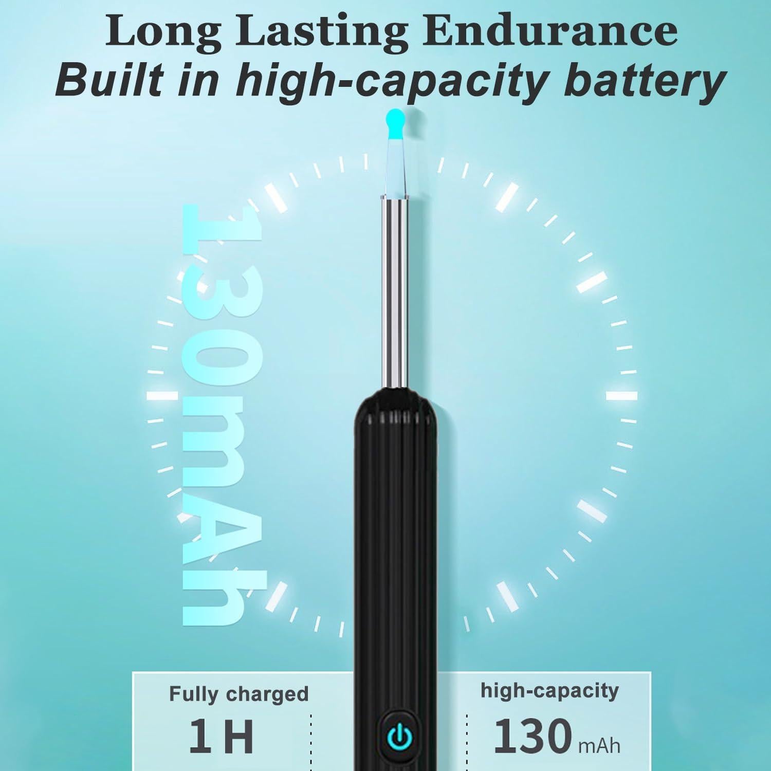 Kit de Eliminación de Cerumen OKUBOX con Cámara HD 1080P