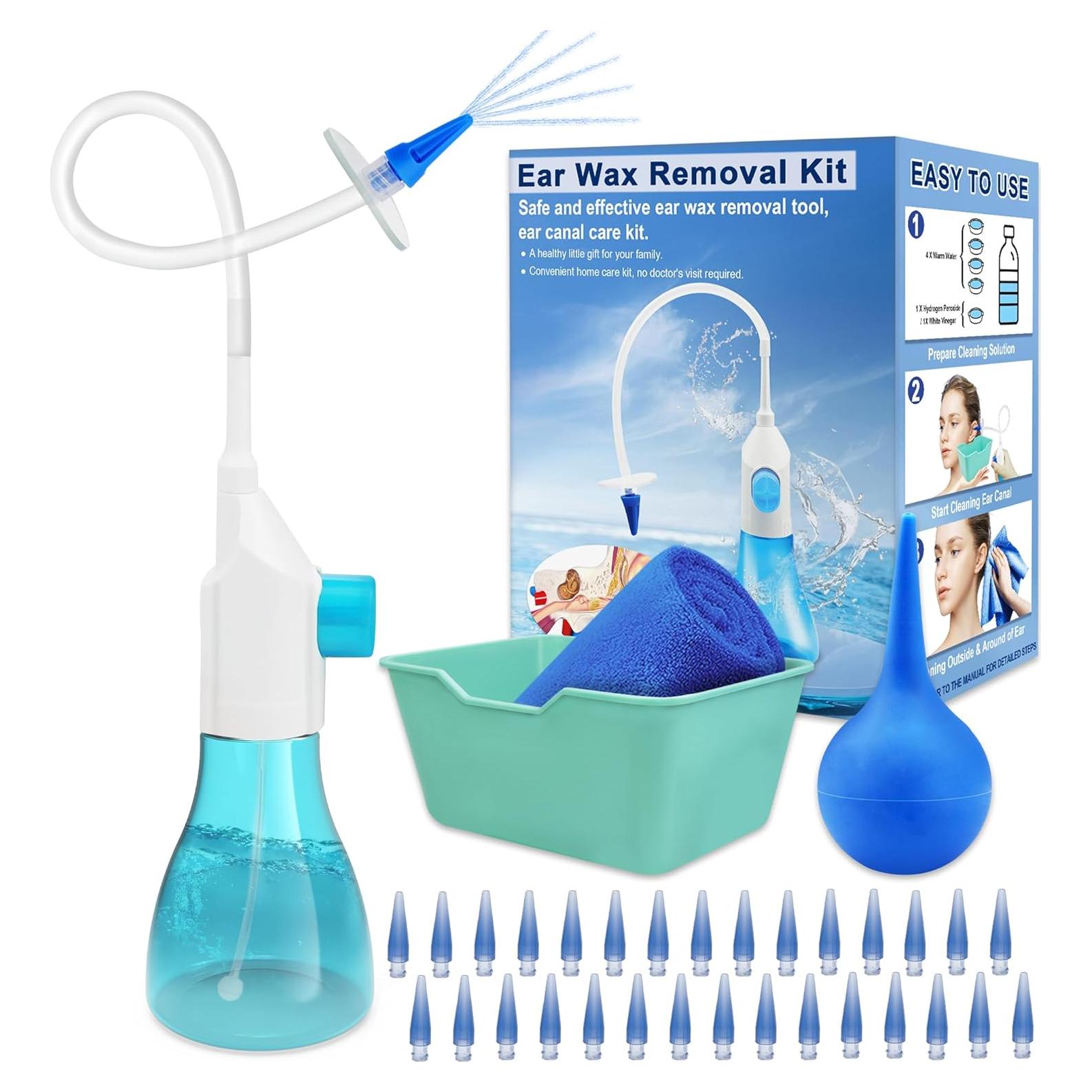 Kit de Limpieza de Oídos MOEBULB Irrigación Manual Seguro