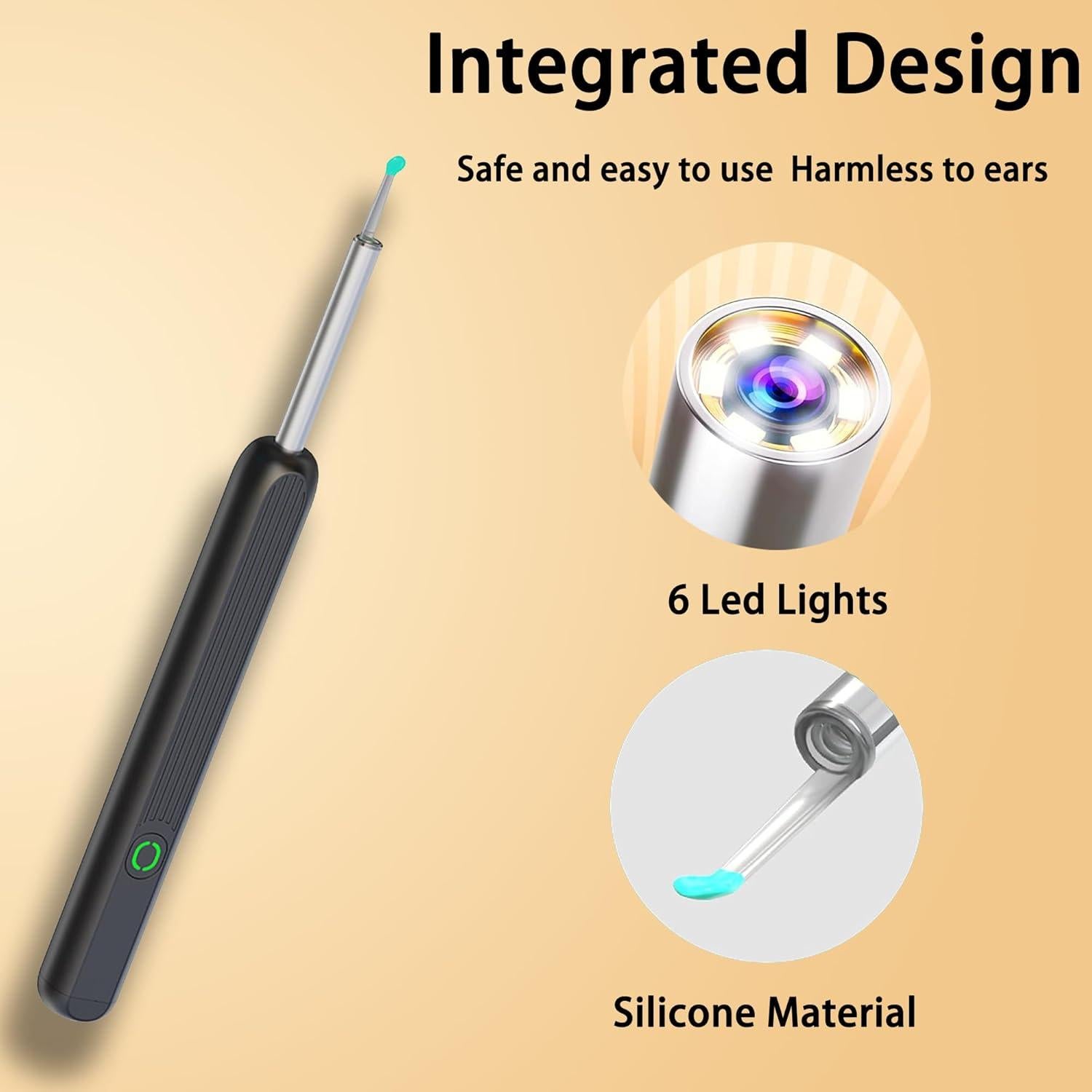 Limpiador de Oídos con Cámara HD Yunwei - Kit Integral