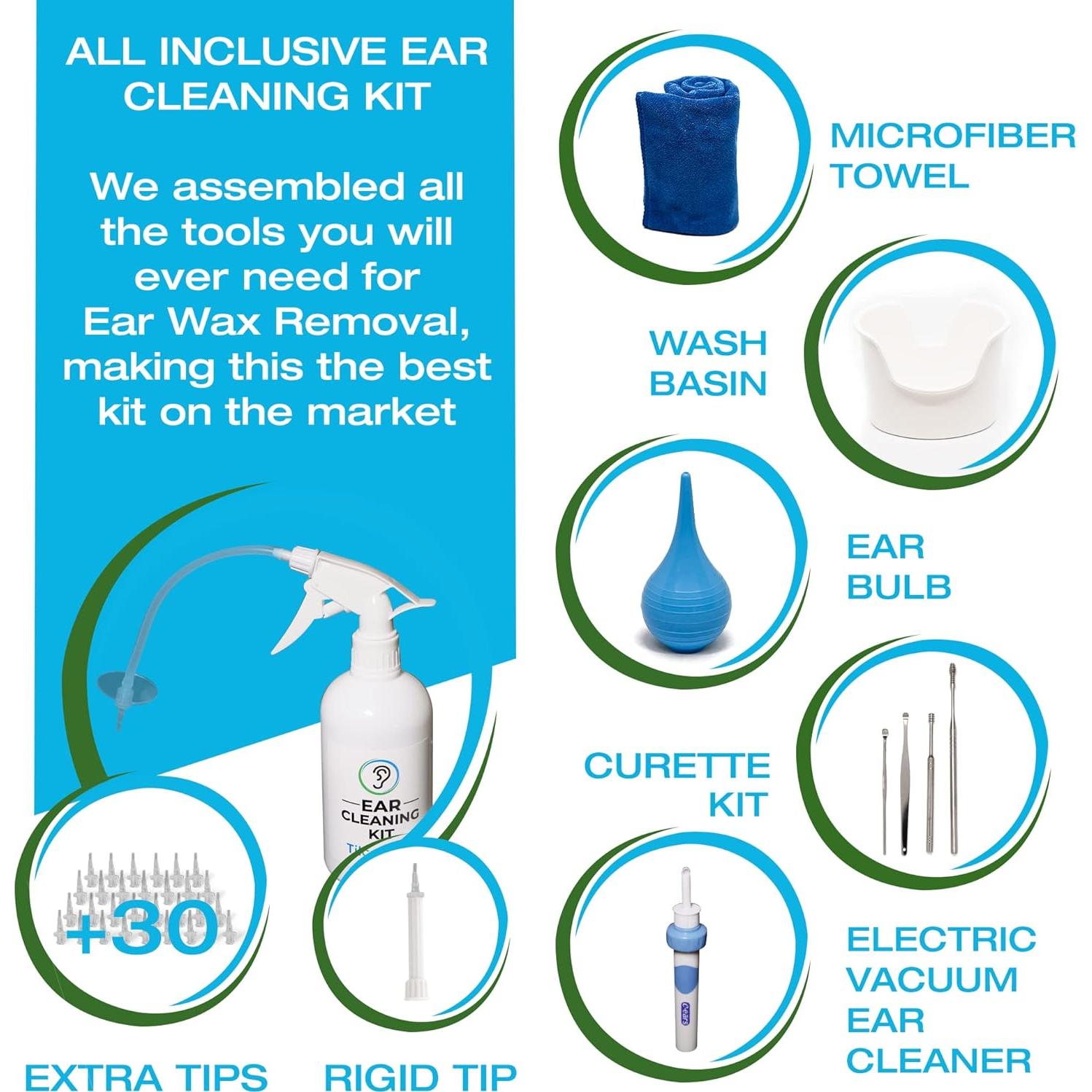 Kit de Limpieza de Oídos Tilcare - Eliminación de Cerumen