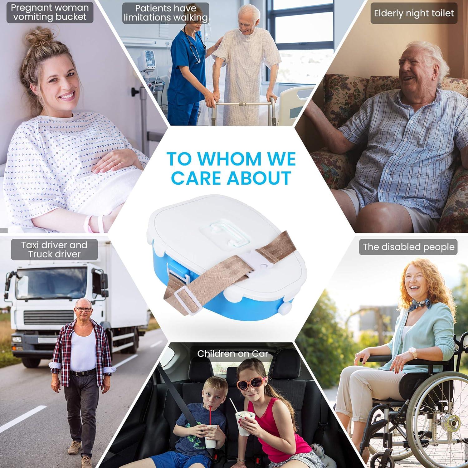 Inodoro Portátil ARCITON para Camping y Viajes 1,65 kg