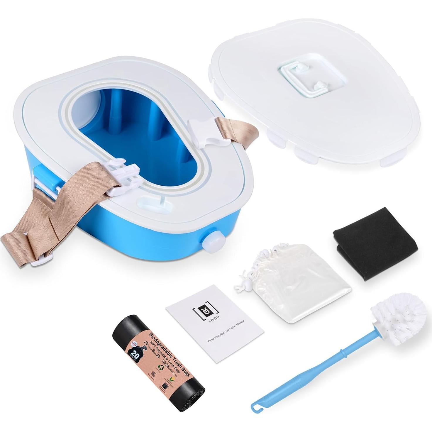 Inodoro Portátil ARCITON para Camping y Viajes 1,65 kg