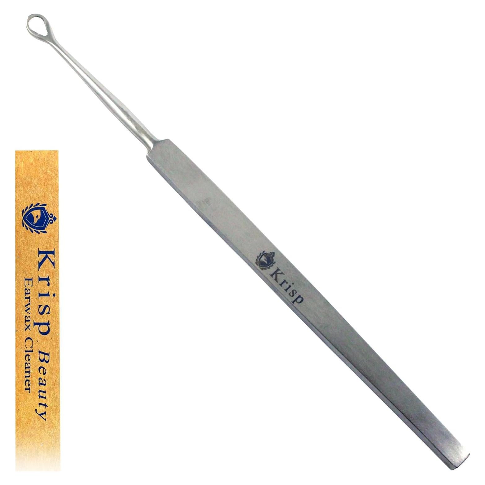 Kit de Limpieza de Cerumen Krisp Beauty Acero Inoxidable
