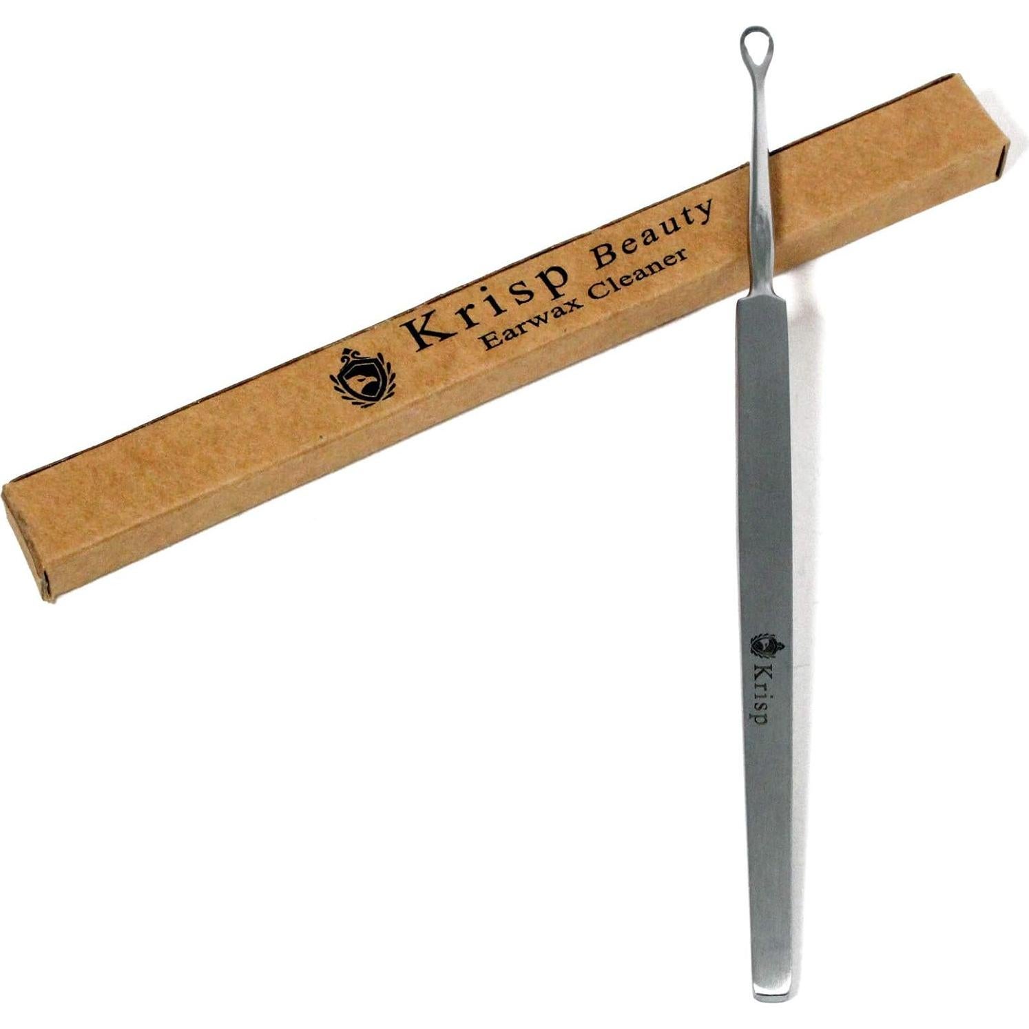 Kit de Limpieza de Cerumen Krisp Beauty Acero Inoxidable