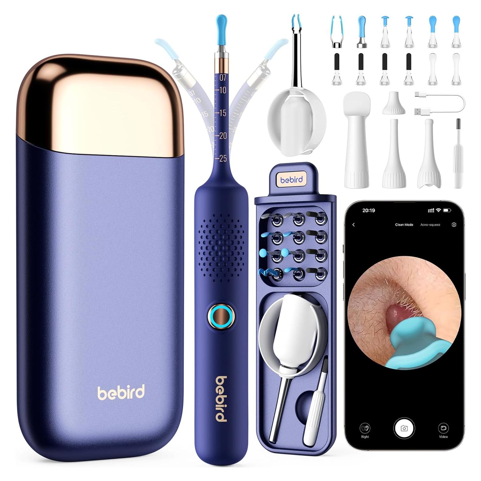 BEBIRD B31R Kit de Limpieza de Oídos con Cámara HD 1080P