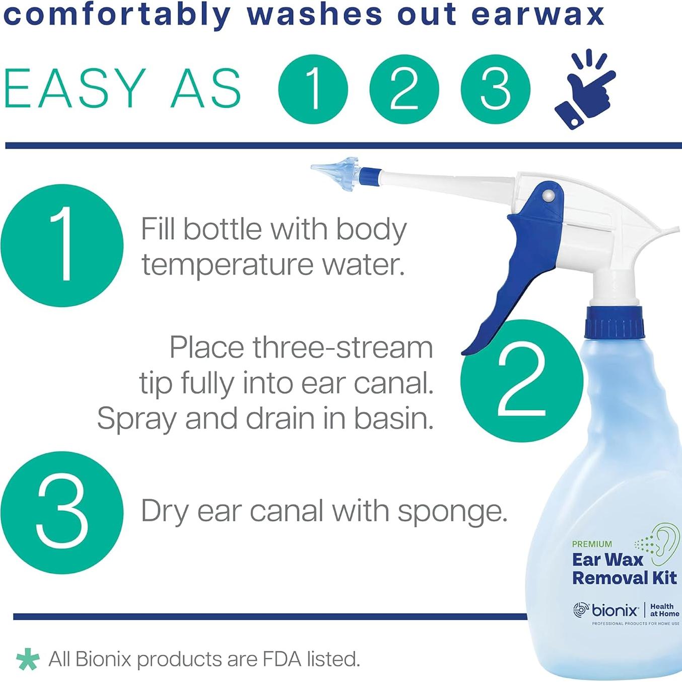 Kit de Eliminación de Cerumen Bionix - 17 Piezas