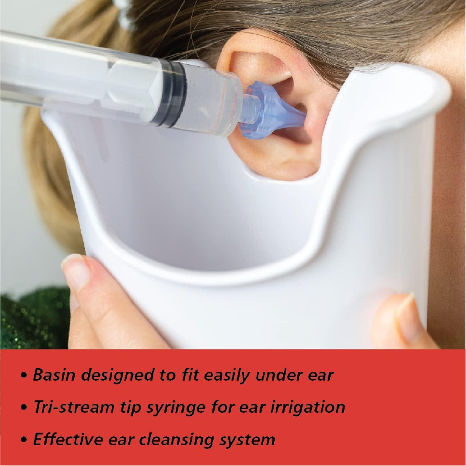 Kit de Eliminación de Cerumen Acu-Life Jeringa y Cuenca 20 mL