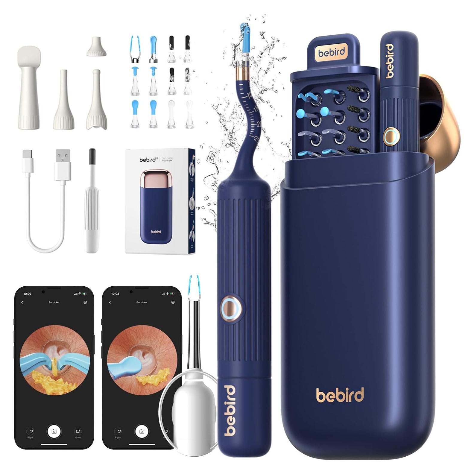 Kit de Limpieza de Oídos Heifeng I35R con Cámara HD