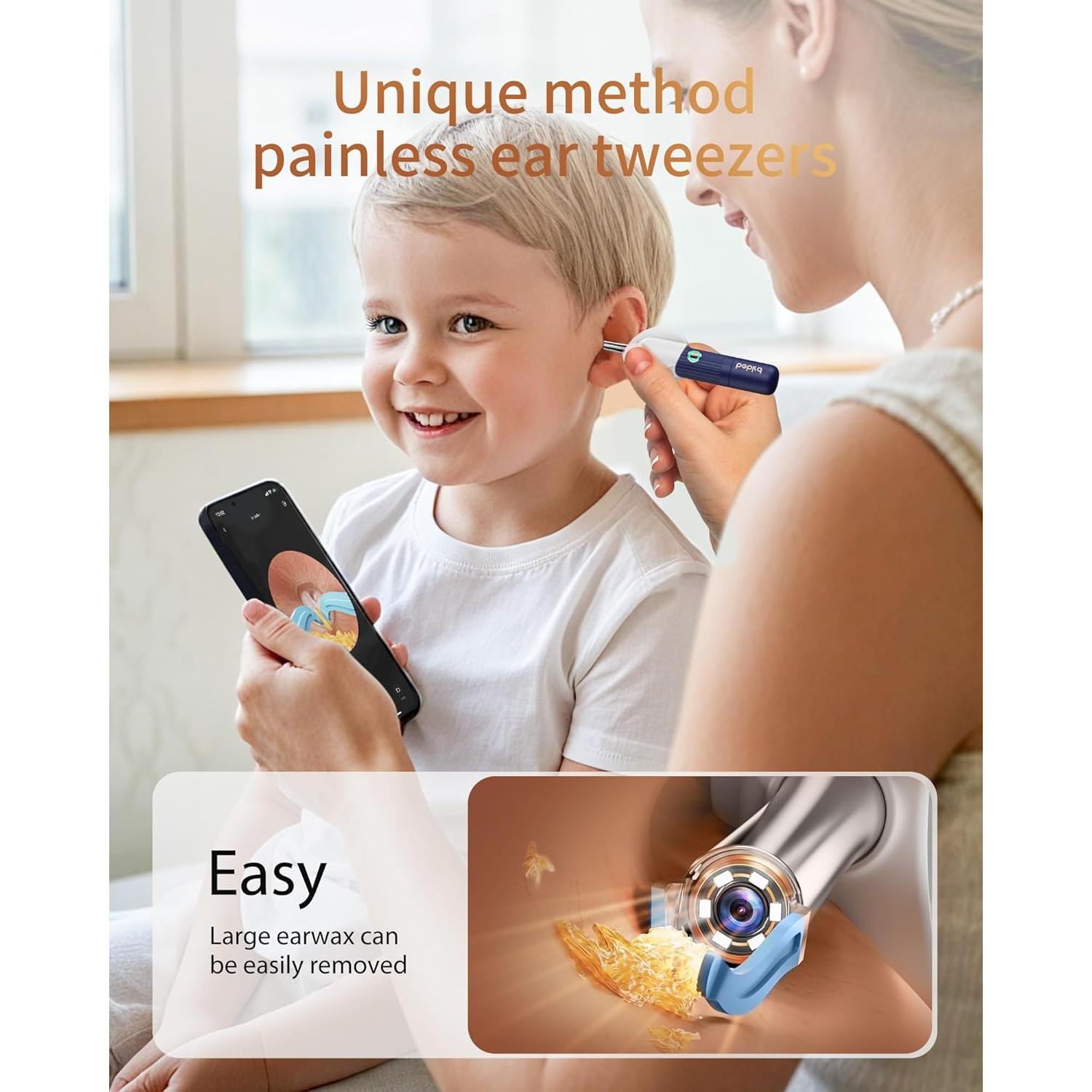 Kit de Limpieza de Oídos Heifeng I35R con Cámara HD