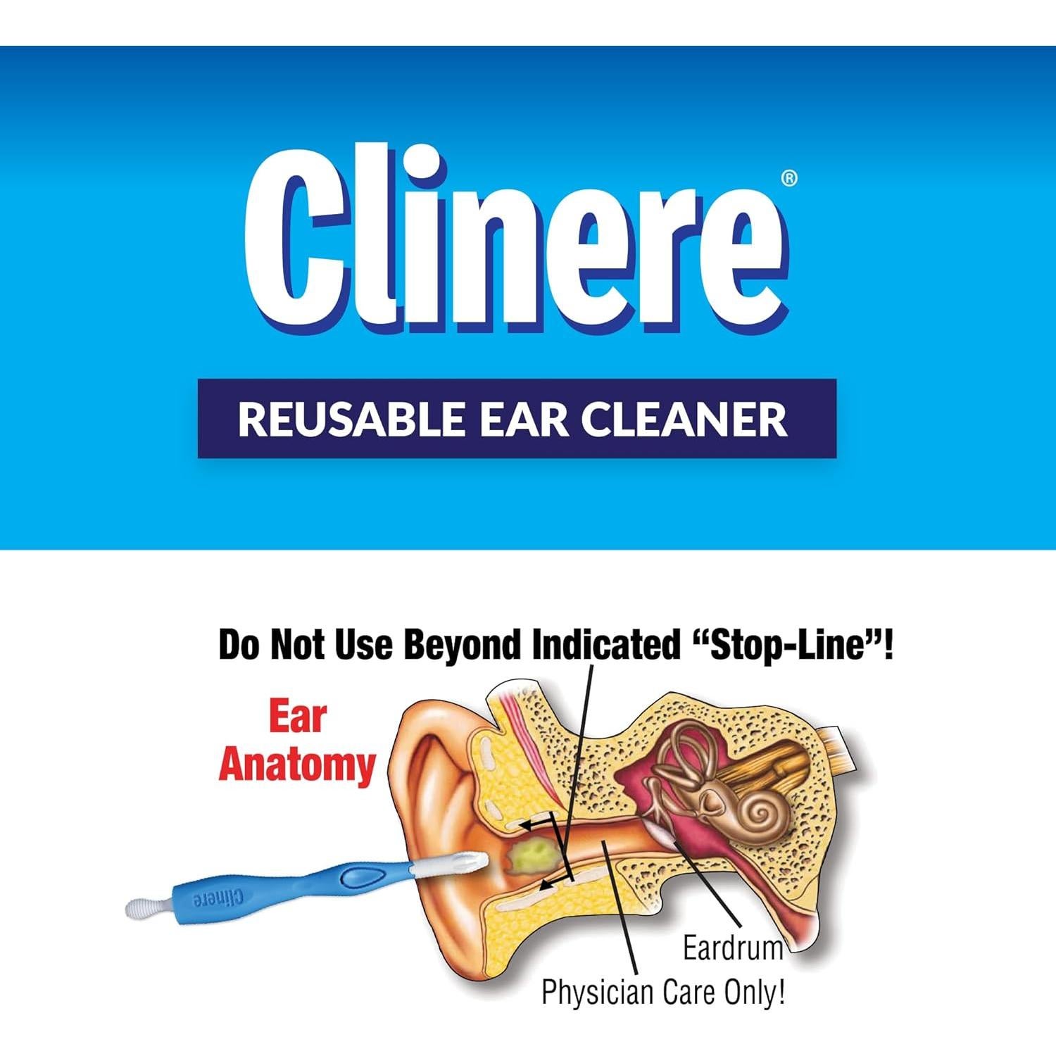 Kit Limpiador de Oídos Reutilizable Clinere - Suave y Efectivo