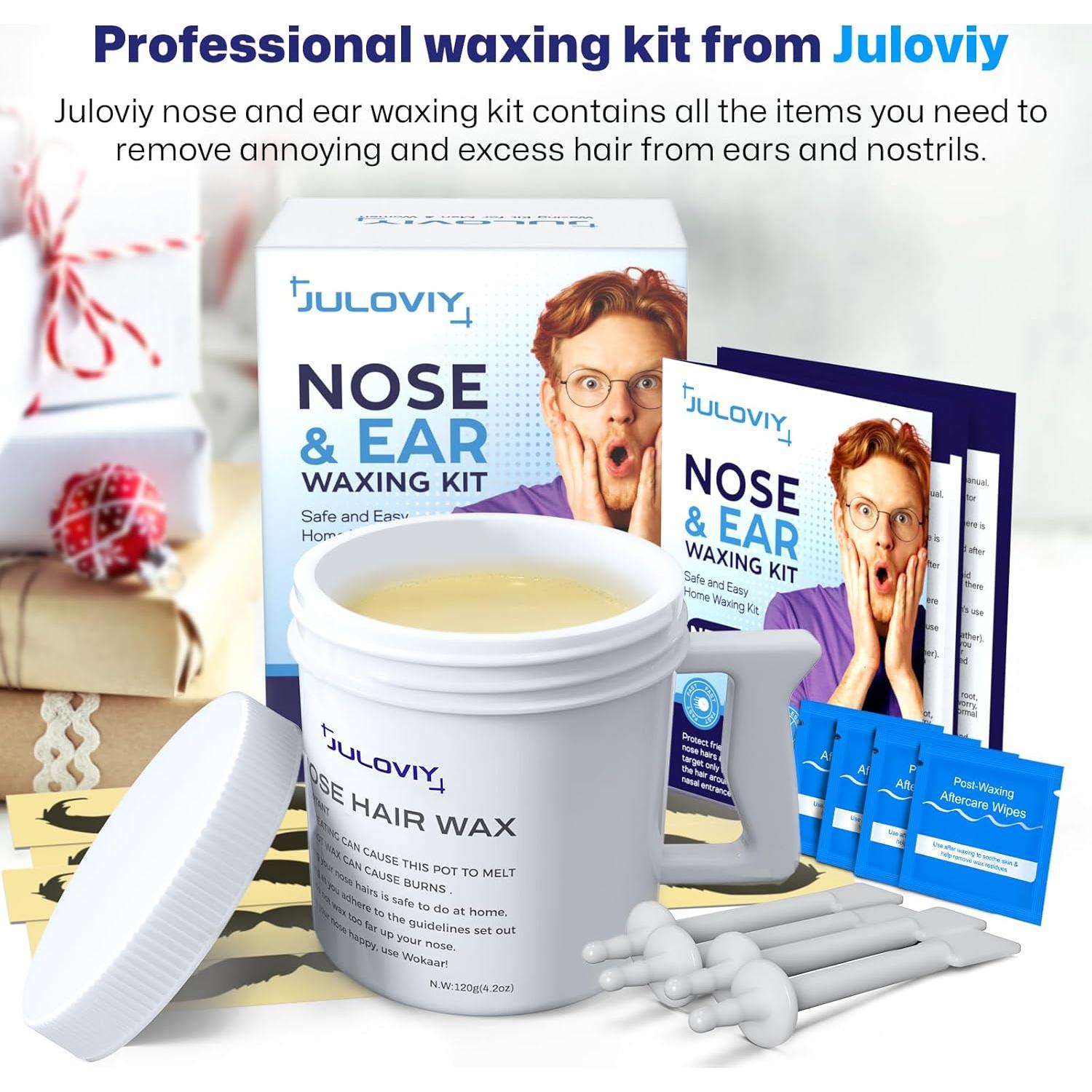 Kit de Cera para Nariz y Oídos Reni 120 g - 30 Aplicadores