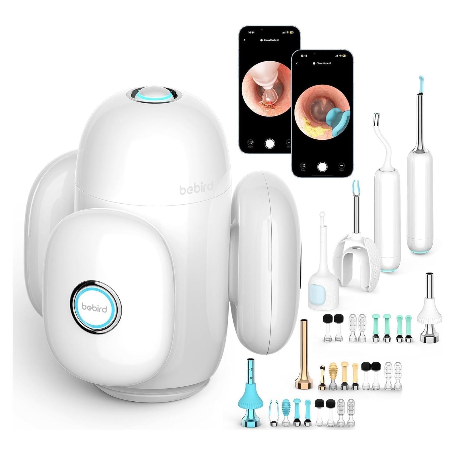 Bebird H30 Kit de Limpieza de Oído con Cámara y Luz LED