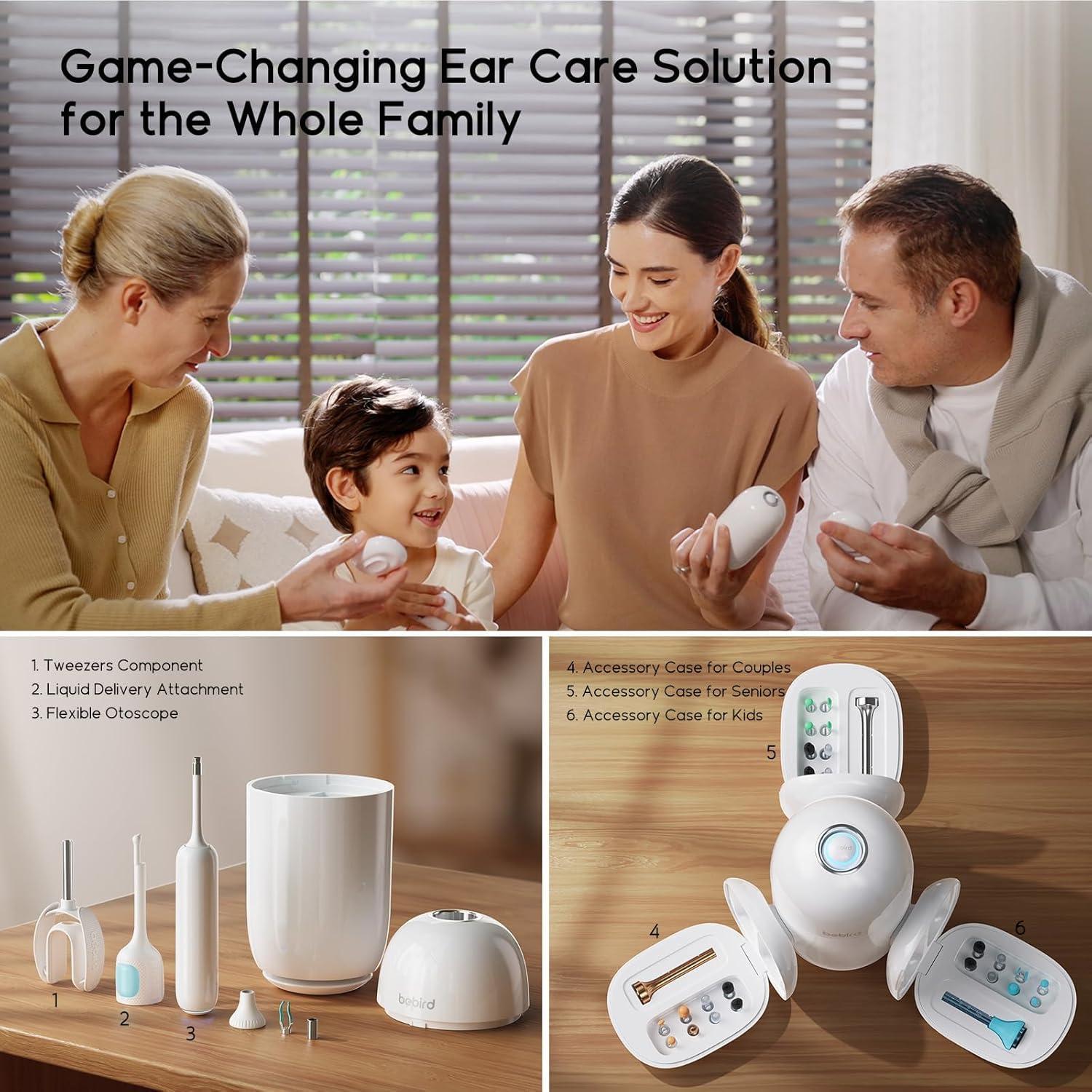 Bebird H30 Kit de Limpieza de Oído con Cámara y Luz LED