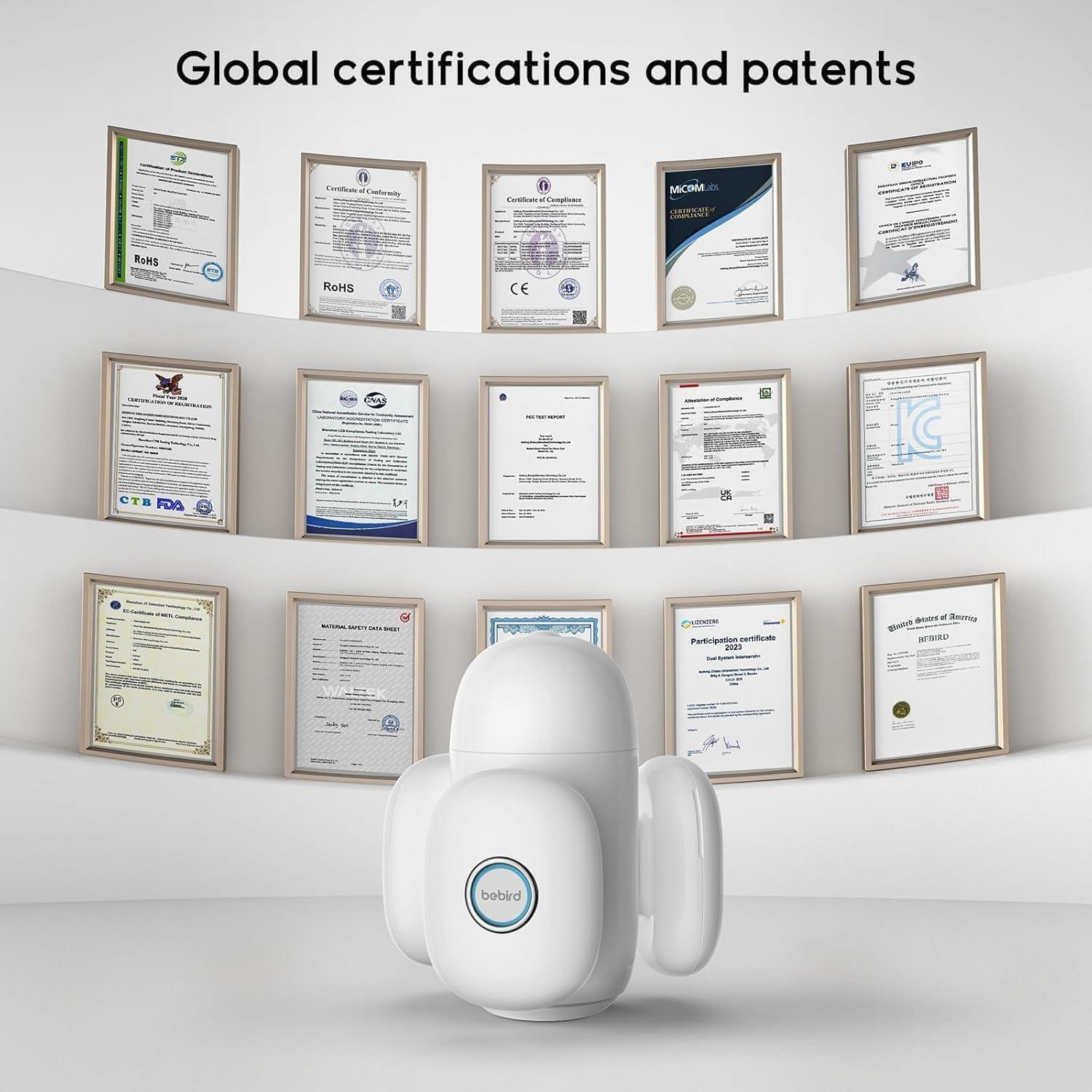 Bebird H30 Kit de Limpieza de Oído con Cámara y Luz LED