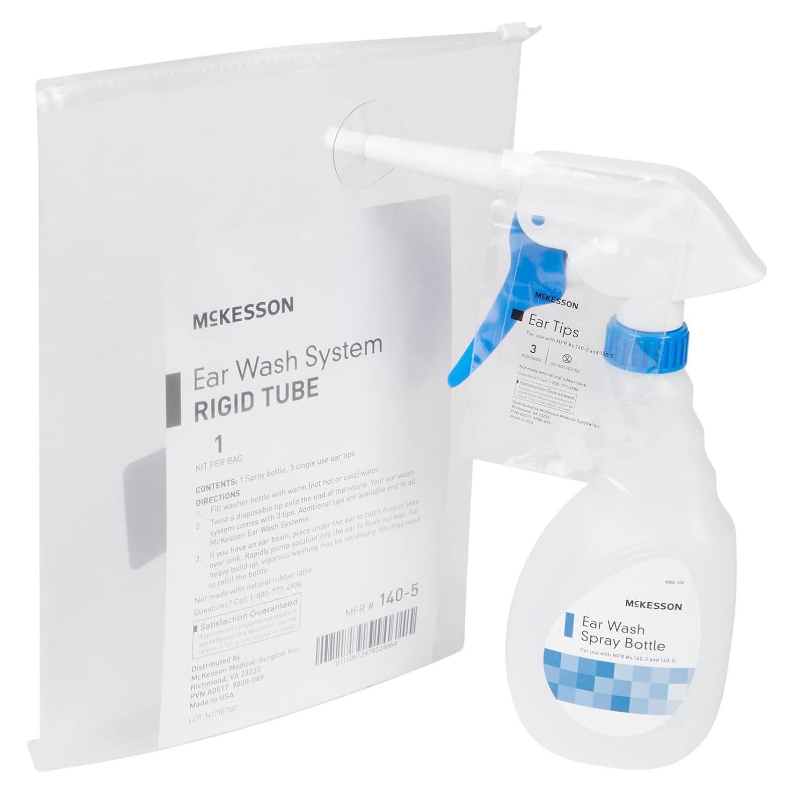 Botella Spray Lavado Oídos McKesson 473 ml con Puntas