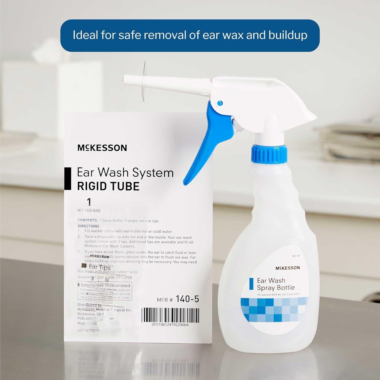 Botella Spray Lavado Oídos McKesson 473 ml con Puntas