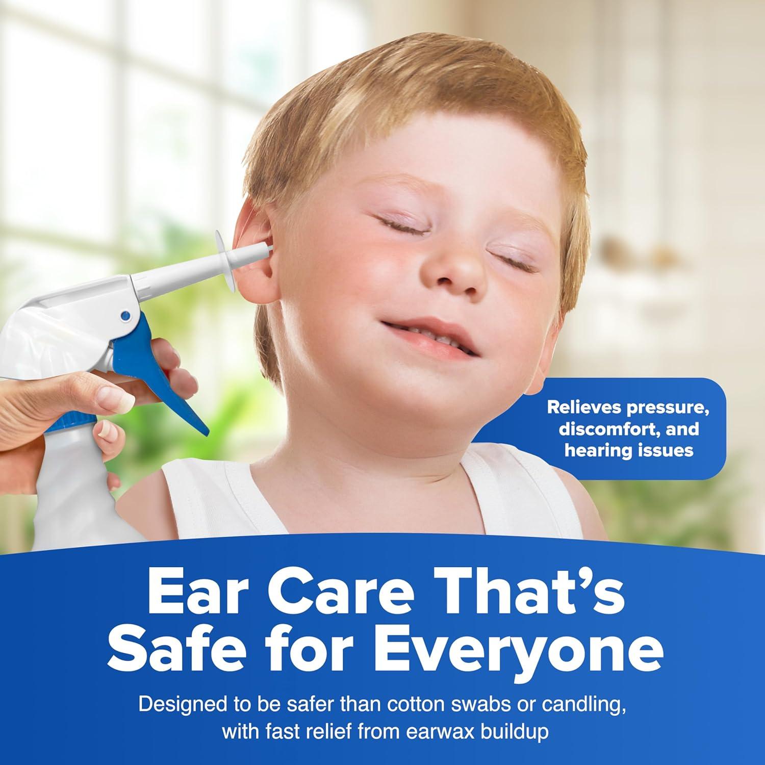 Kit de Limpieza de Oídos EarClear Rx - 20 Puntas y Lavador