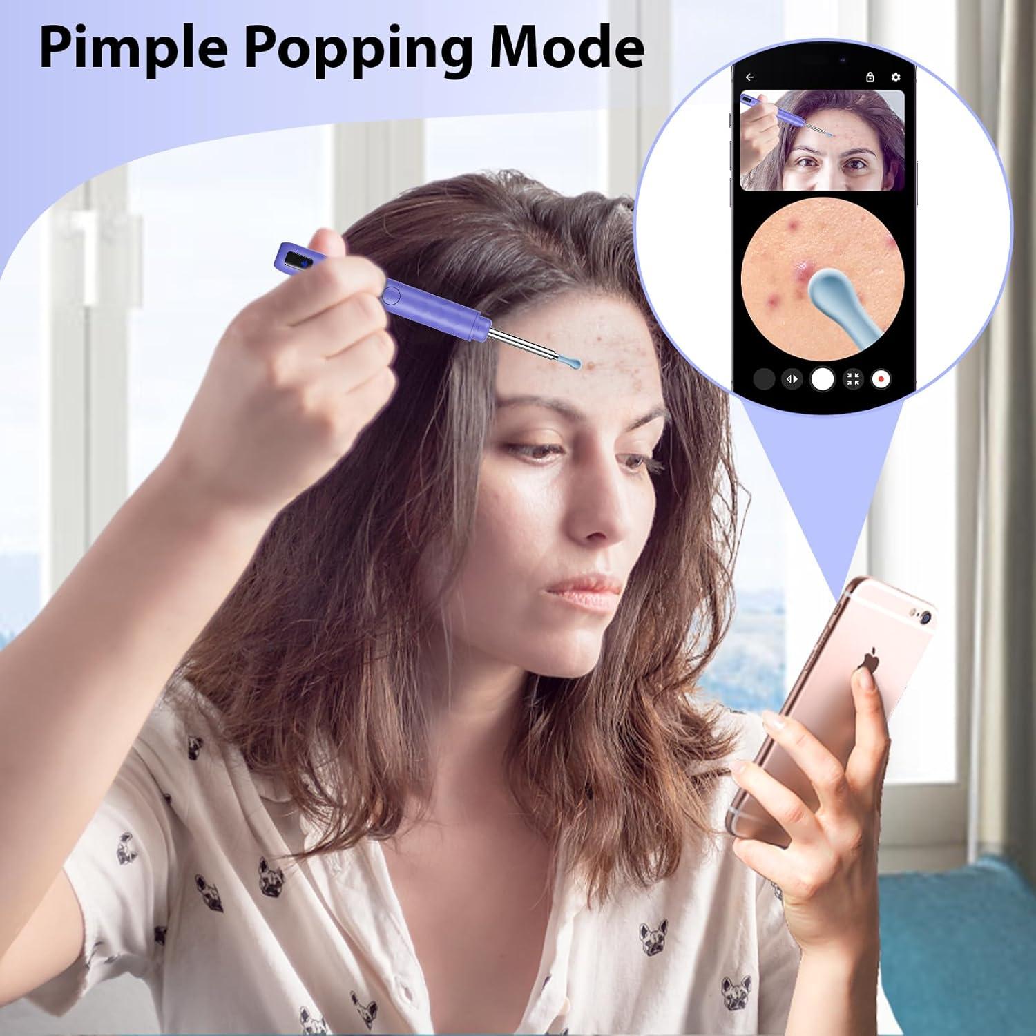 Kit Eliminación Cerumen Jegoat con Cámara HD y 9 Puntas