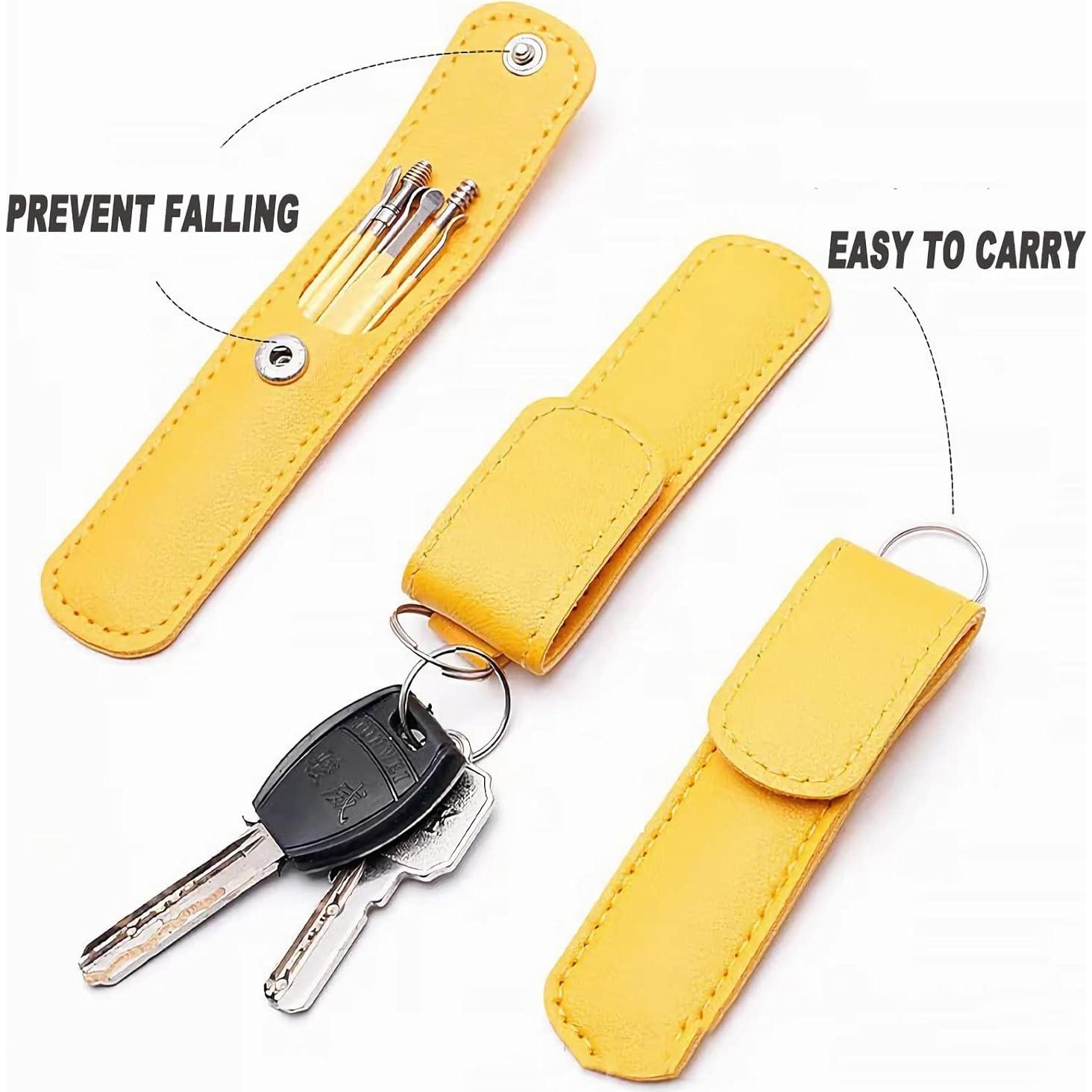 Juego de 12 Palas para Oídos Voitead Acero Inoxidable