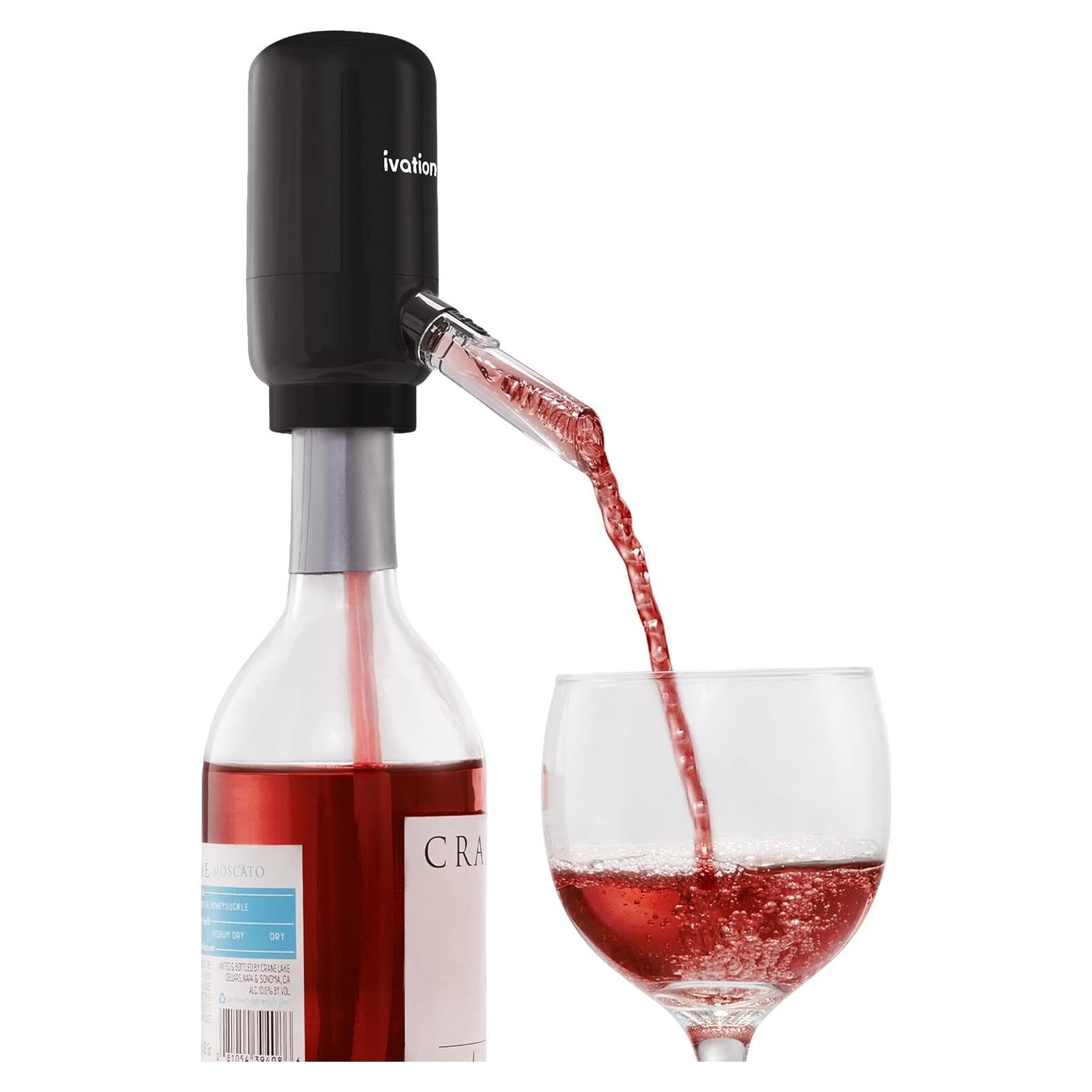Aerador y dispensador de vino Ivation eléctrico 0.38 kg