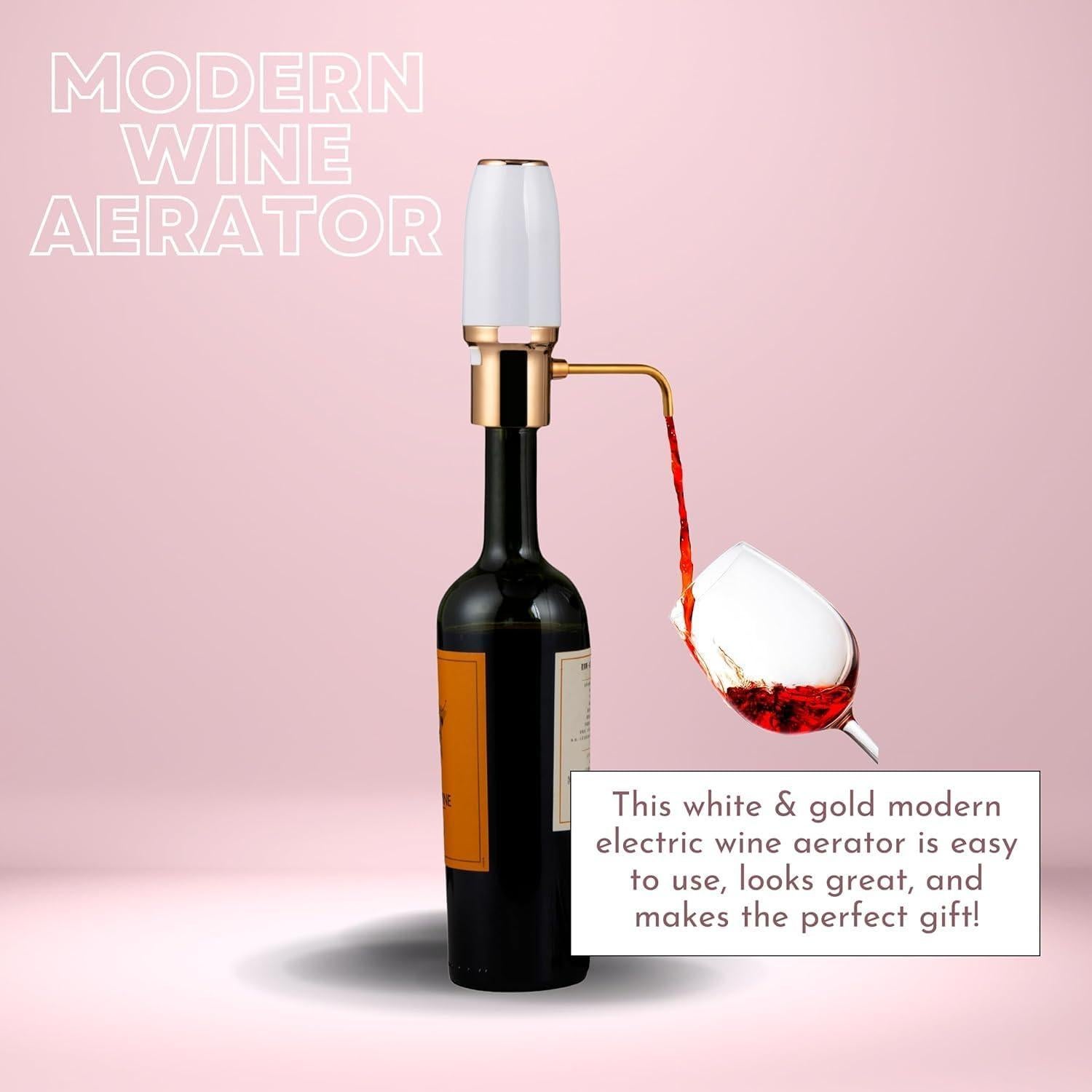 Aerador de Vino Eléctrico iInnovate Recargable 209g