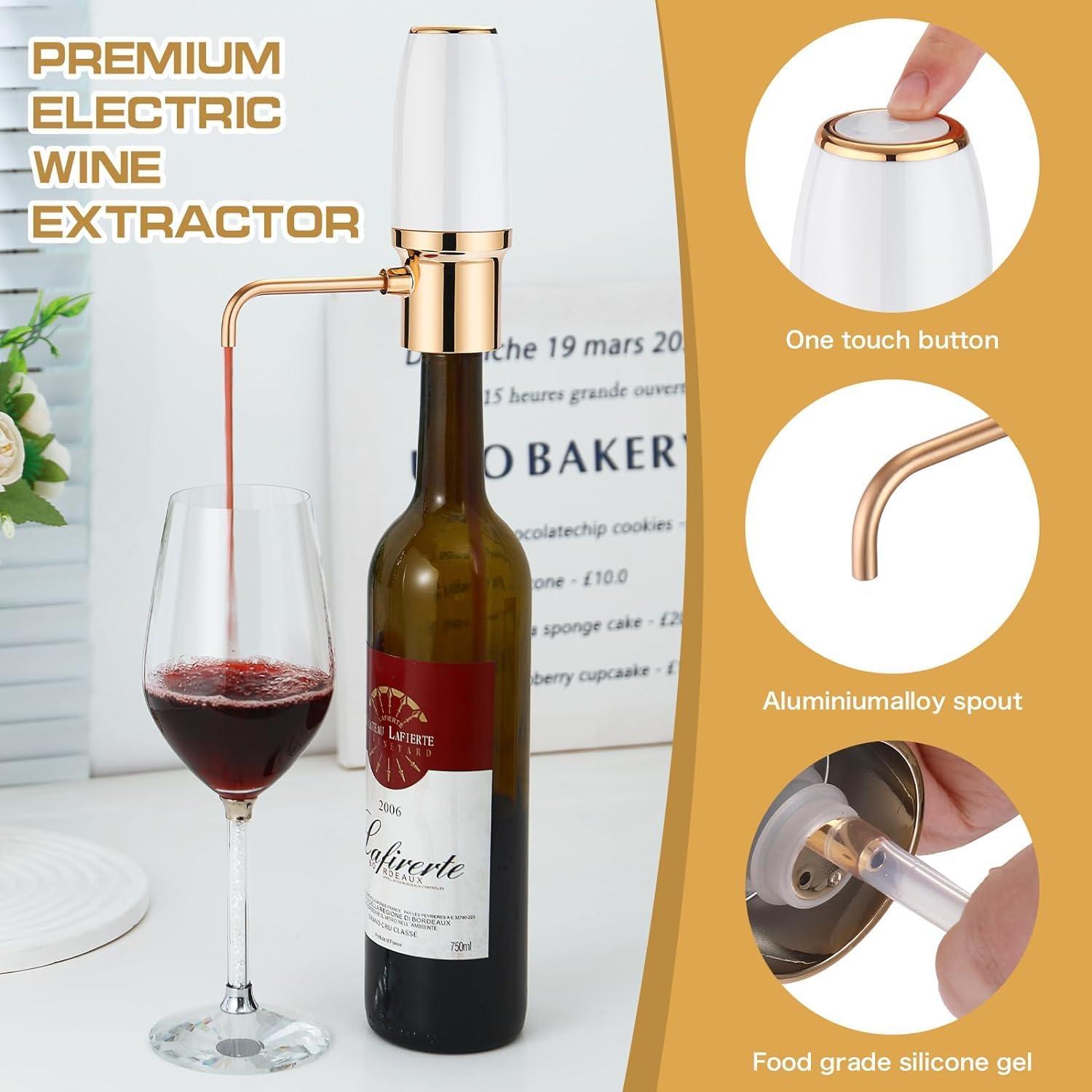 Aerador de Vino Eléctrico iInnovate Recargable 209g