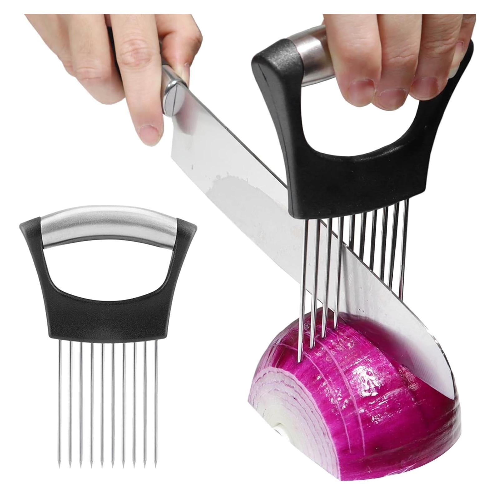 Cortador de Cebolla JAYVAR Acero Inoxidable Multifuncional