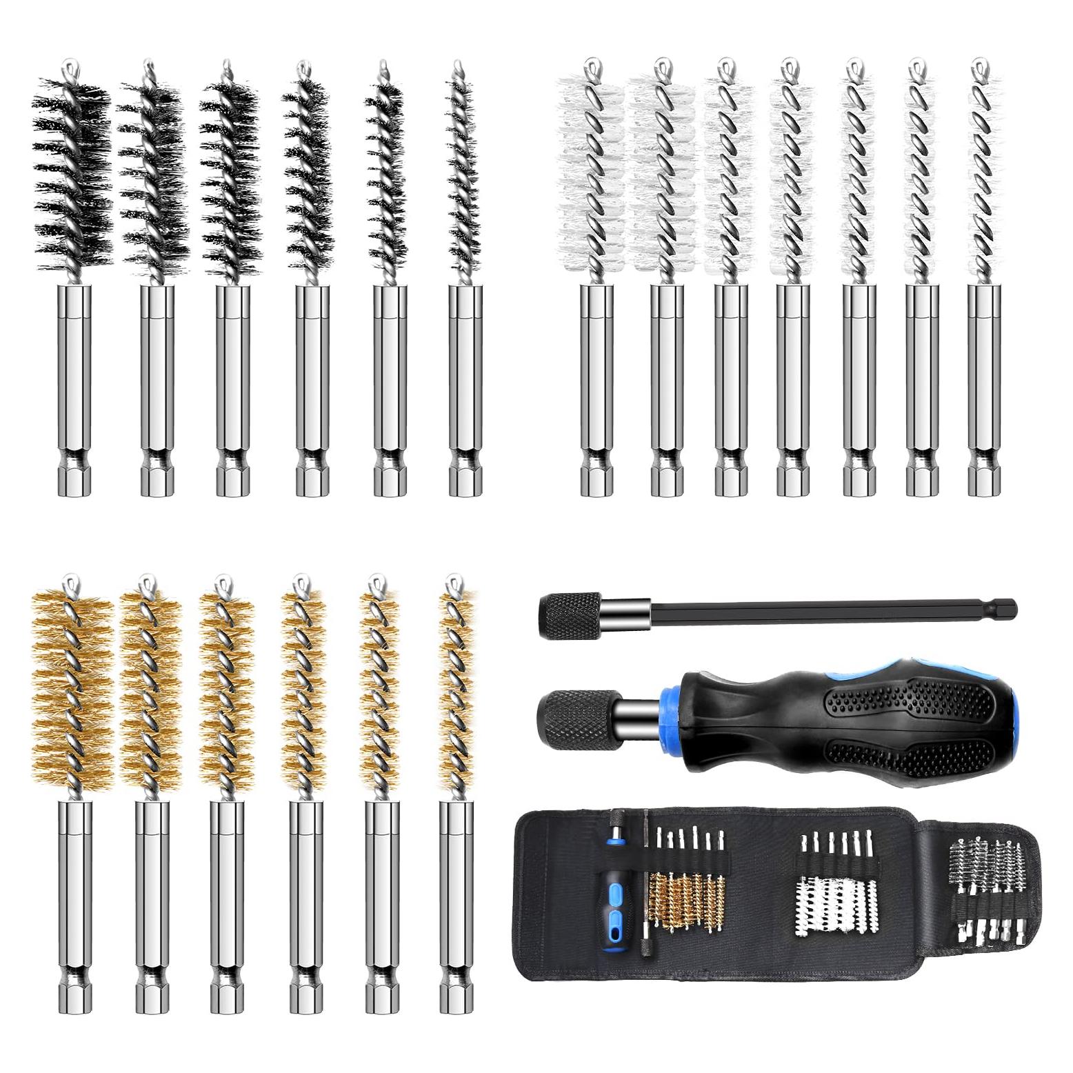 Cepillo de Alambre MAXMAN 18 Piezas para Taladro 150 mm