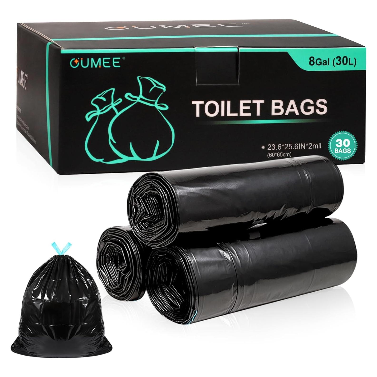 Bolsas de Baño OUMEE 8 Galones a Prueba de Fugas