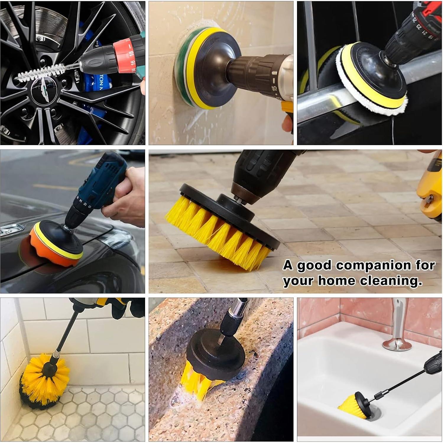 Juego de 48 Accesorios de Limpieza ETOUPA para Taladro