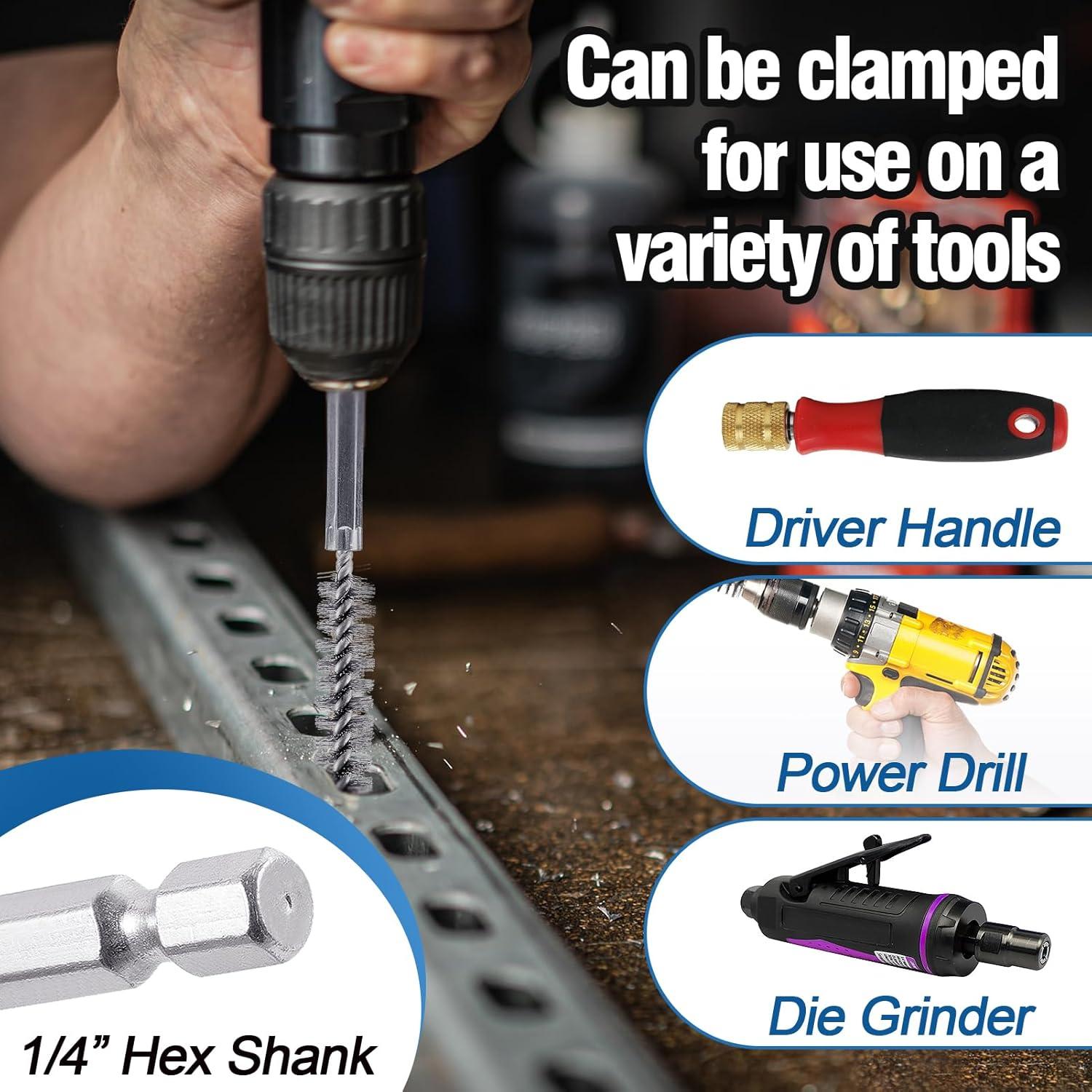 Juego de cepillos de alambre 18 piezas PAMASE 8-19mm