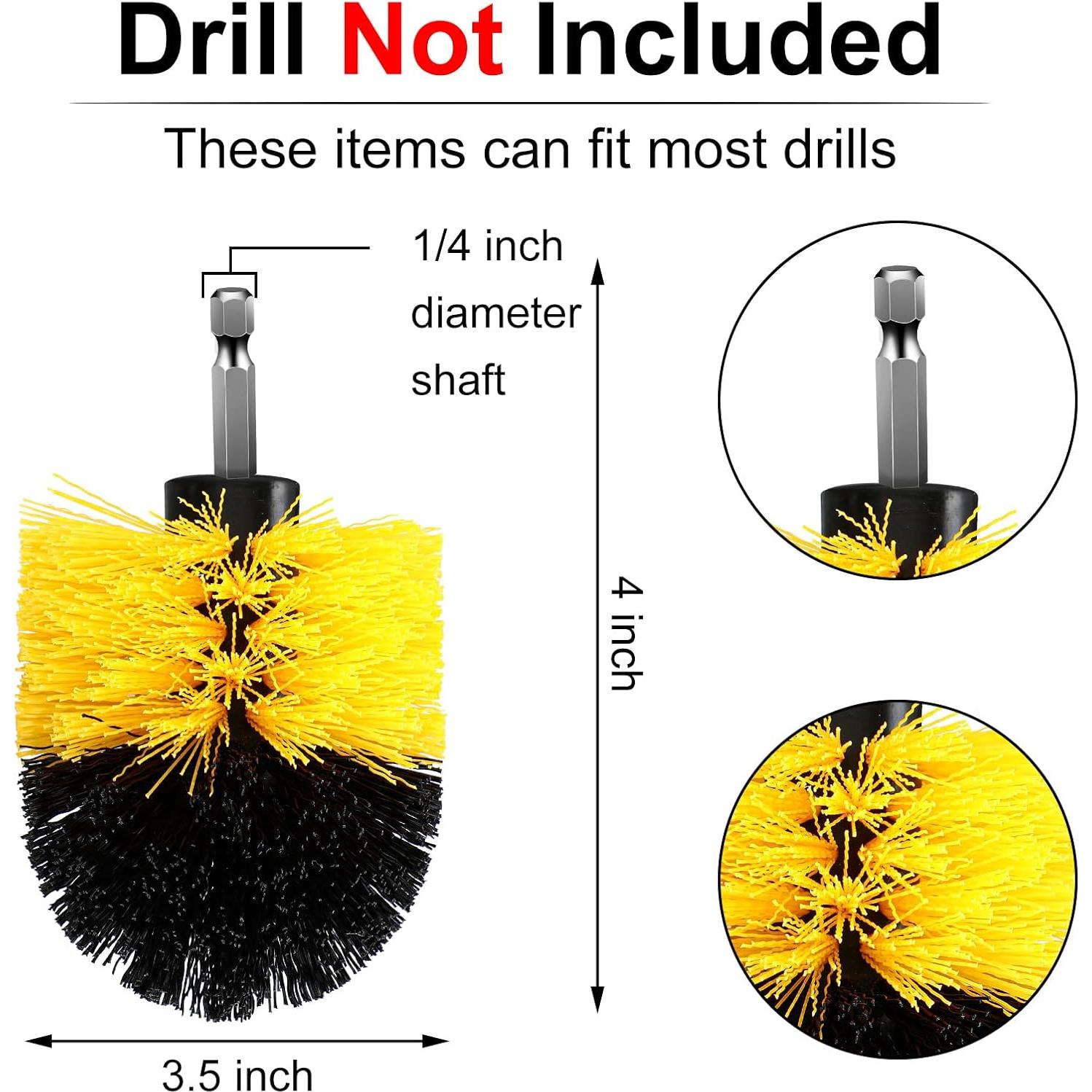 Juego de Cepillos de Limpieza para Taladro Remerry 6 Piezas
