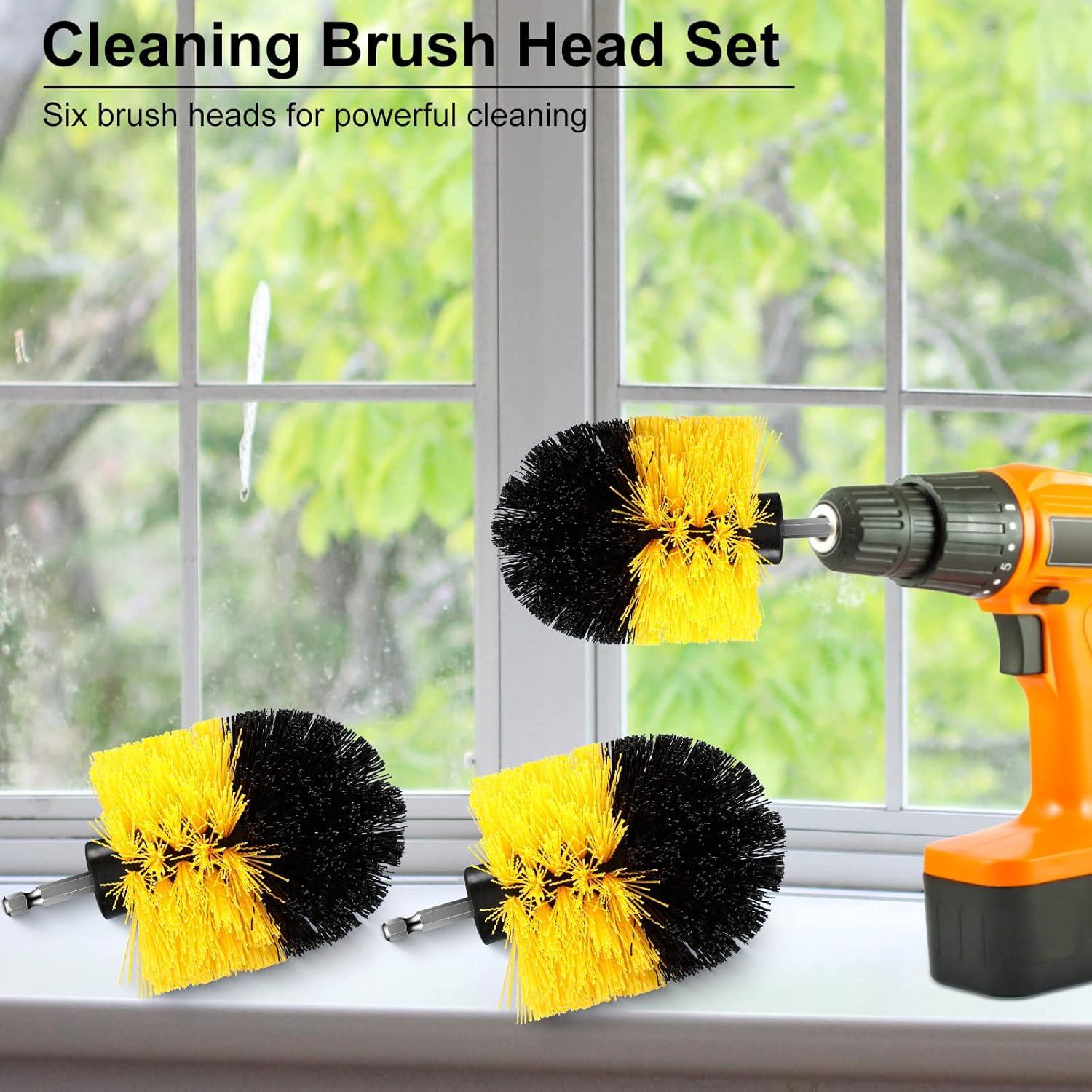 Juego de Cepillos de Limpieza para Taladro Remerry 6 Piezas