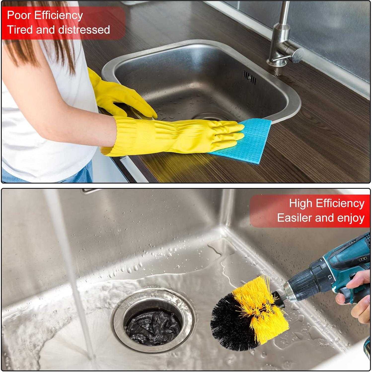 Juego de Cepillos de Limpieza para Taladro Remerry 6 Piezas