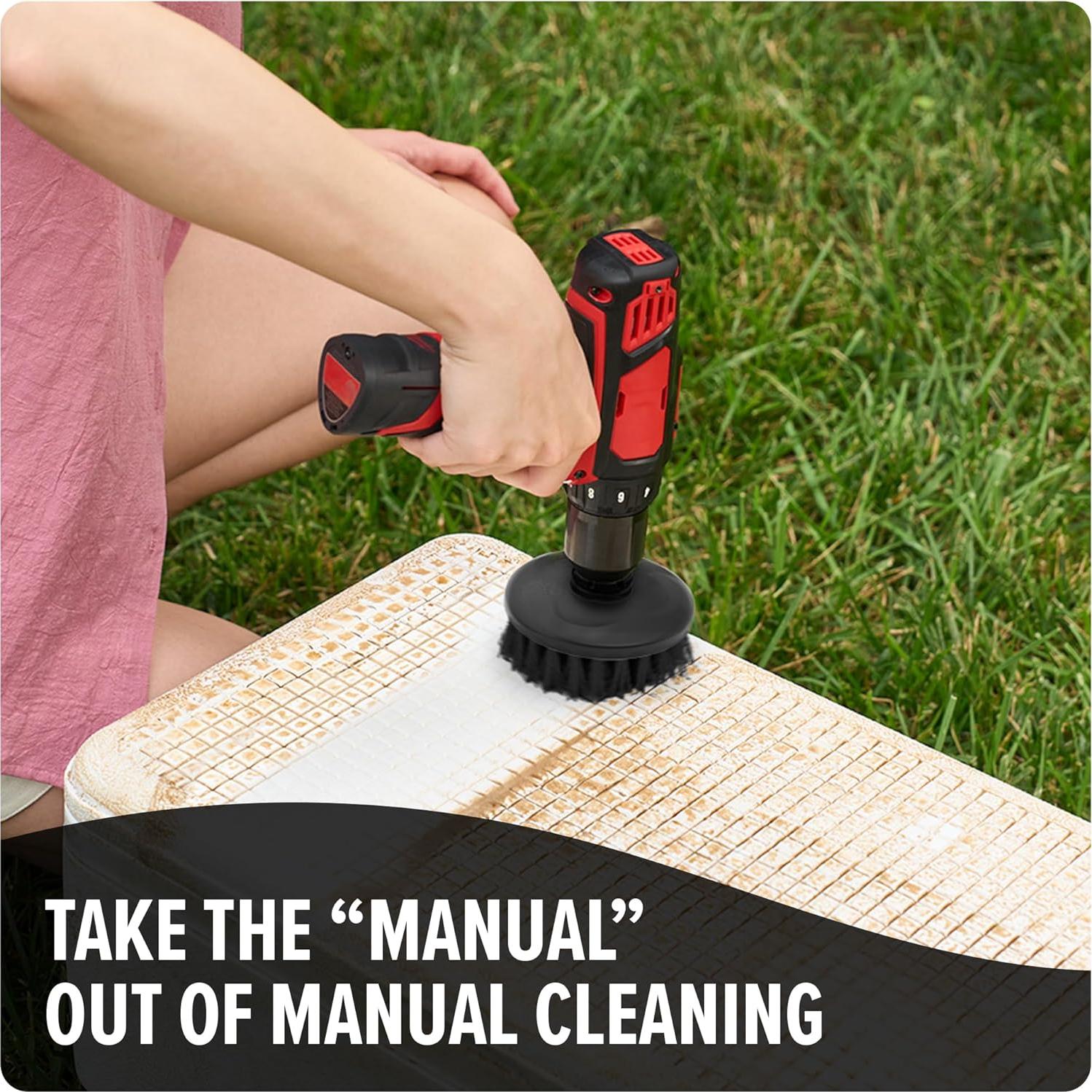 Juego de Cepillos de Limpieza Dirt Devil 2 Piezas Cerdas Duras