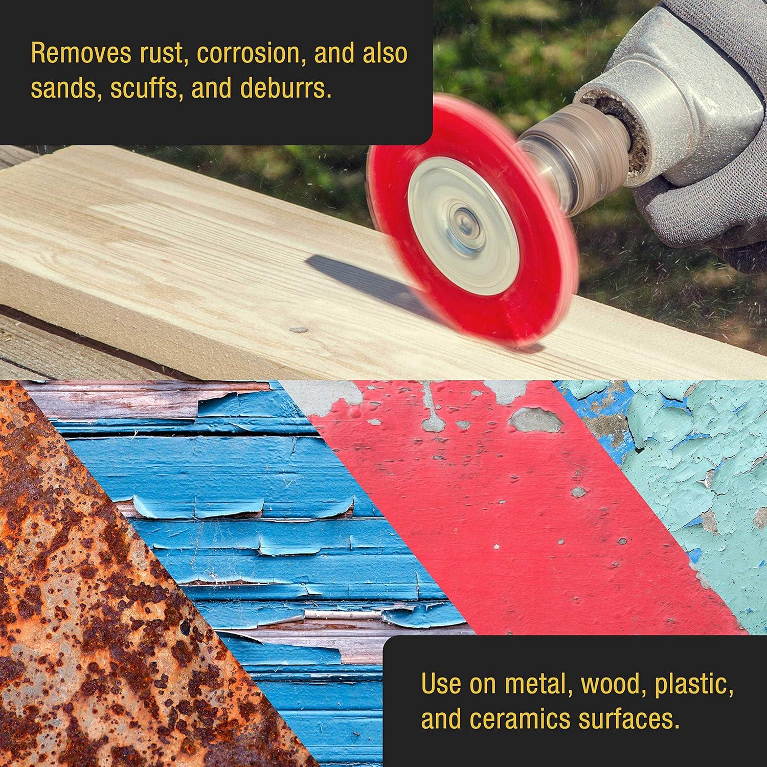 Juego de Cepillos de Copa Abrasivos Dura-Gold 6 Piezas