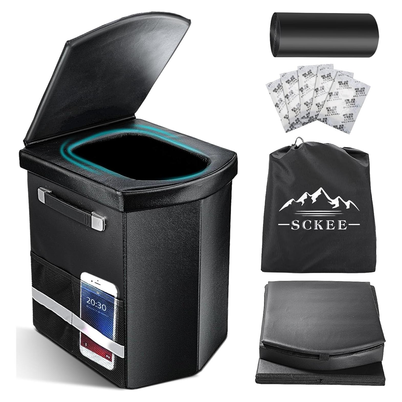 Inodoro Portátil Sckee XL 41.9 cm para Camping y Viajes