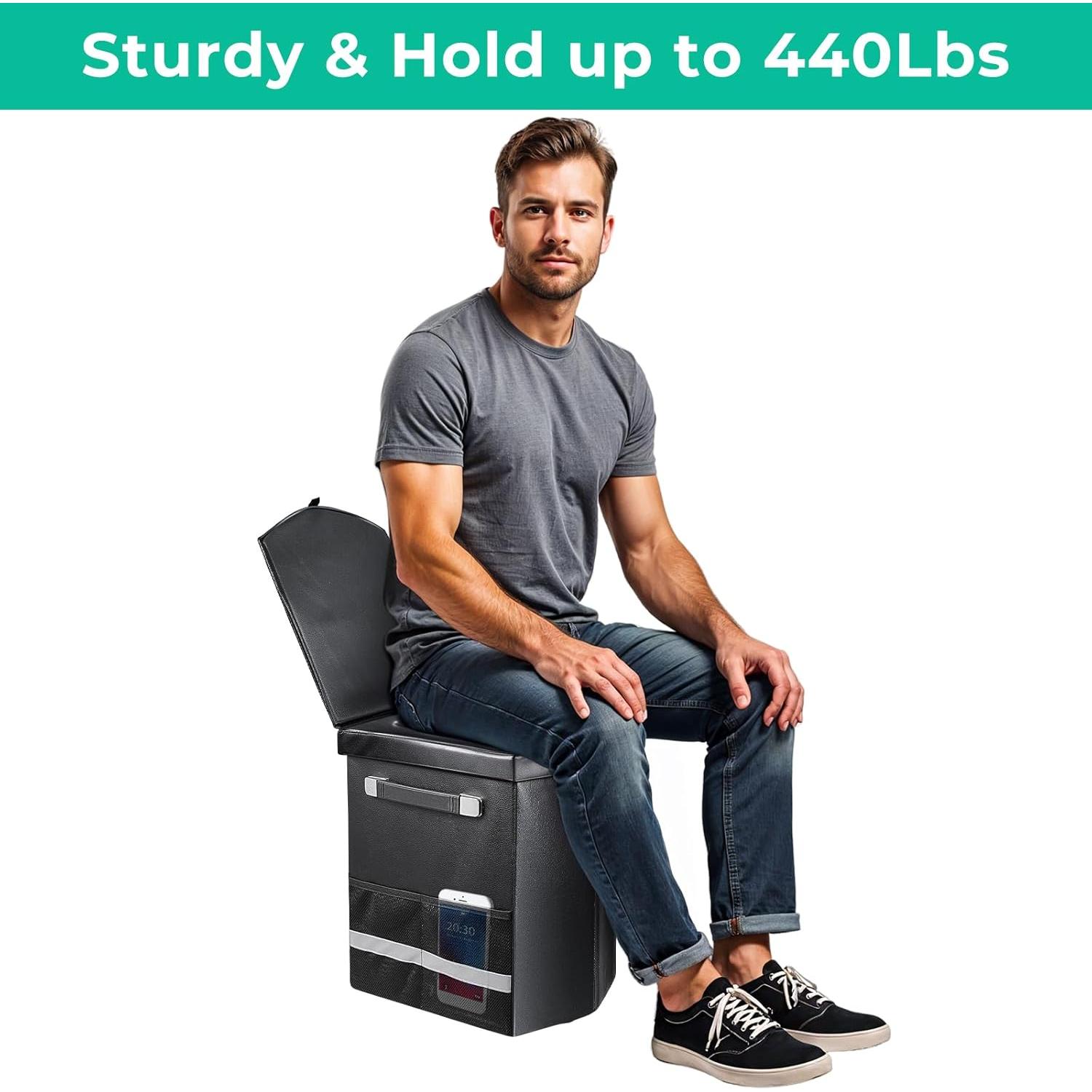 Inodoro Portátil Sckee XL 41.9 cm para Camping y Viajes